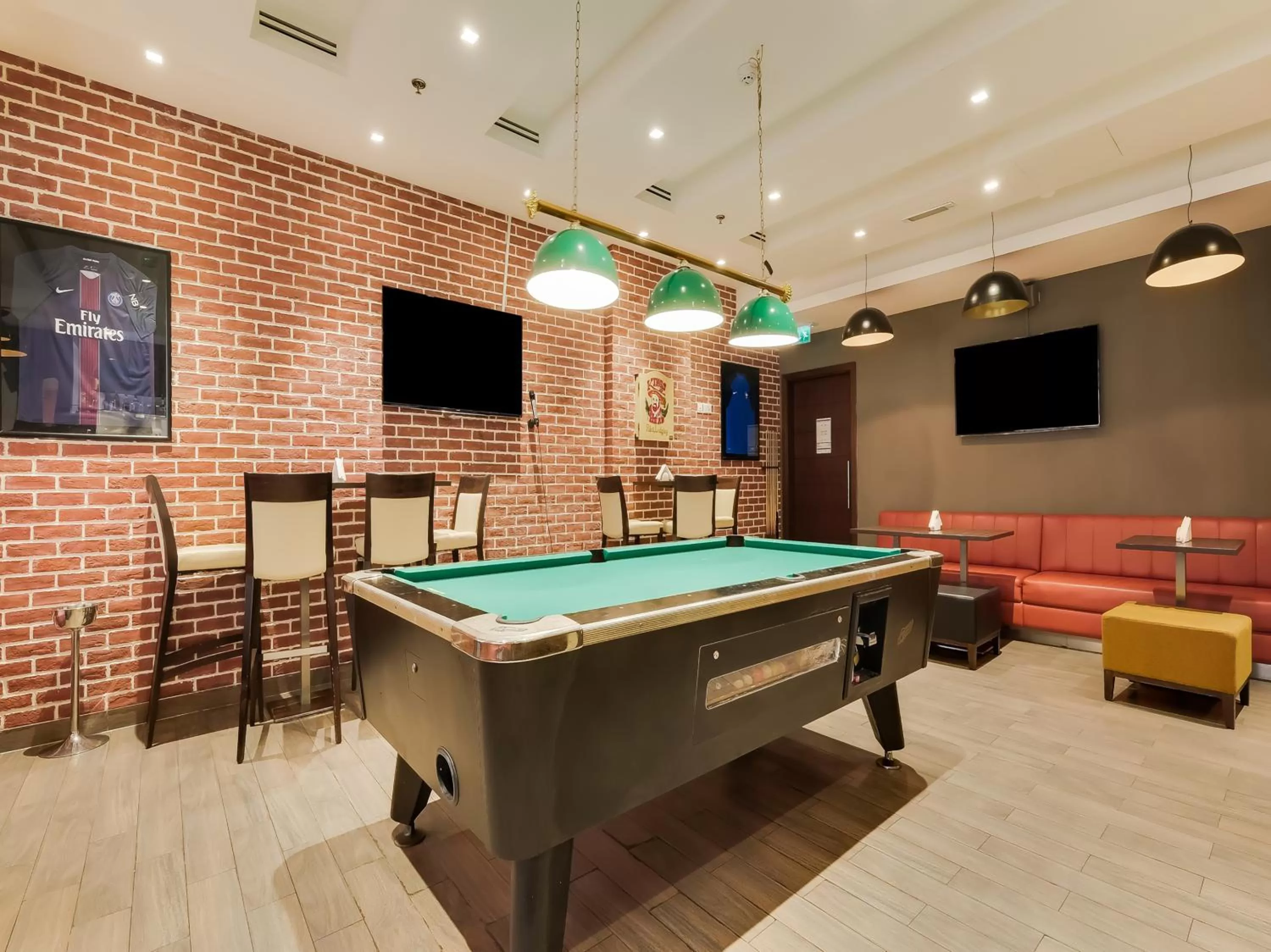 Billiard in Action Hotel Ras Al Khaimah