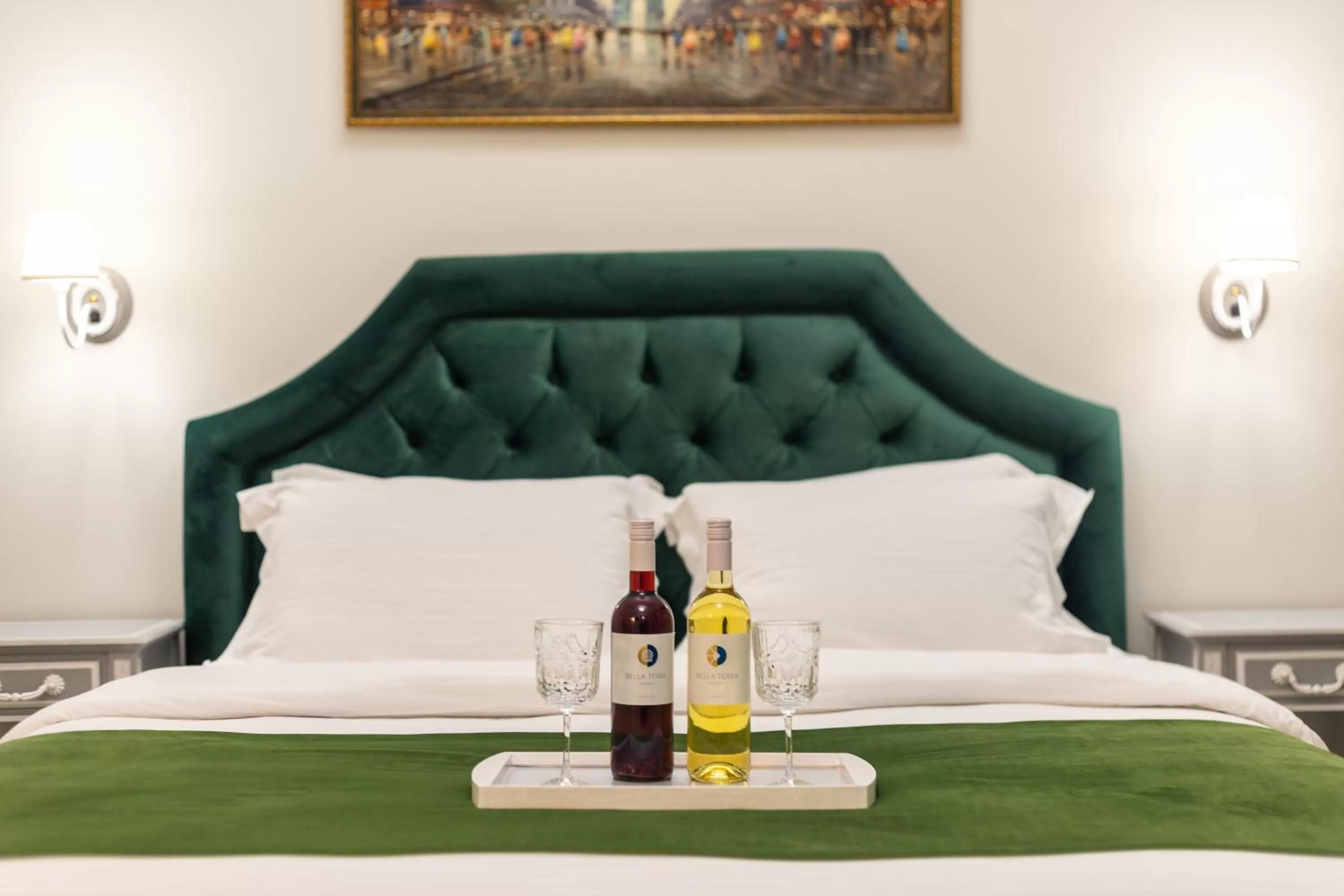 Bedroom, Bed in Pandrosos Divine Suites