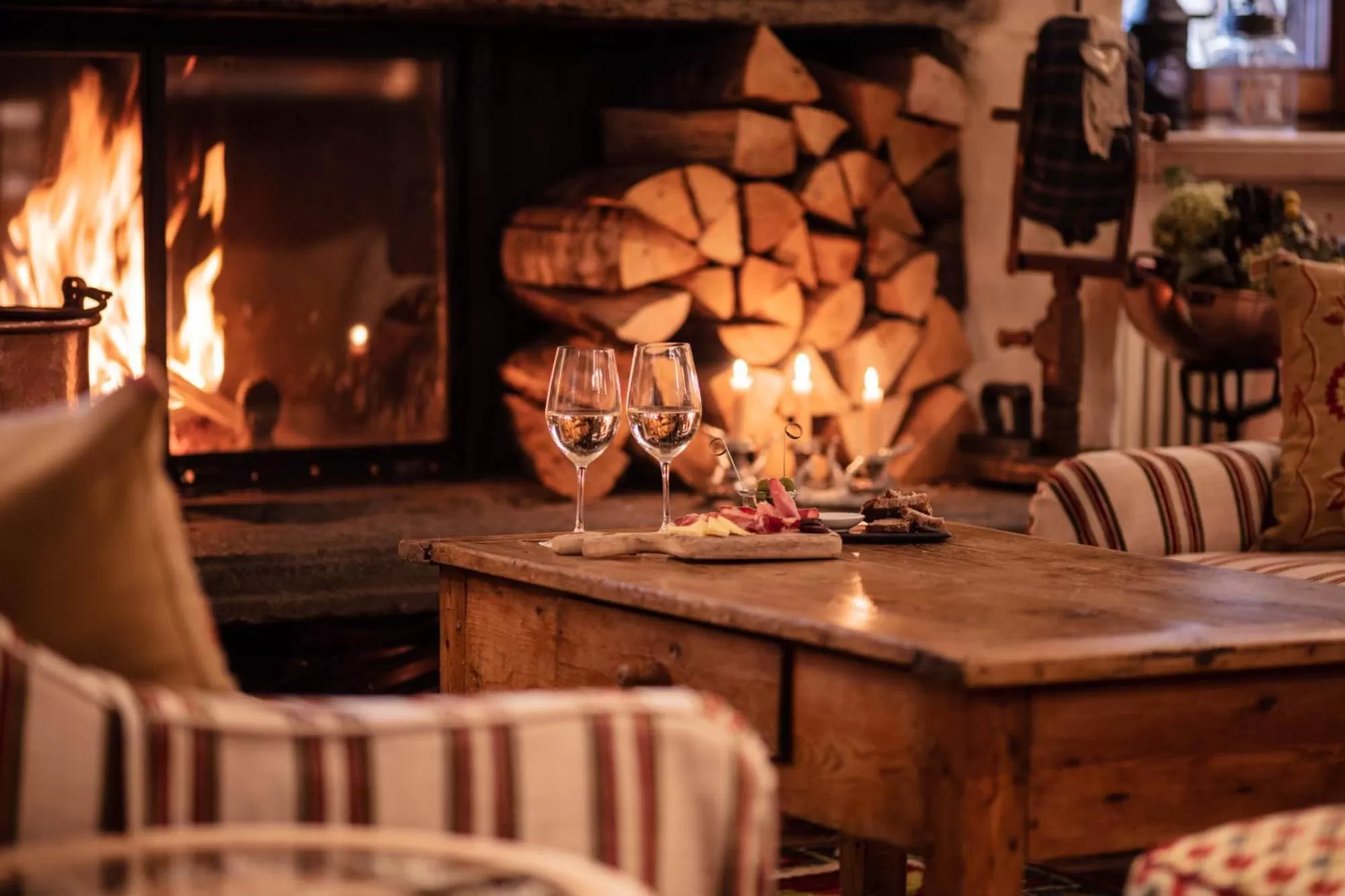 Lounge or bar in Auberge de La Maison