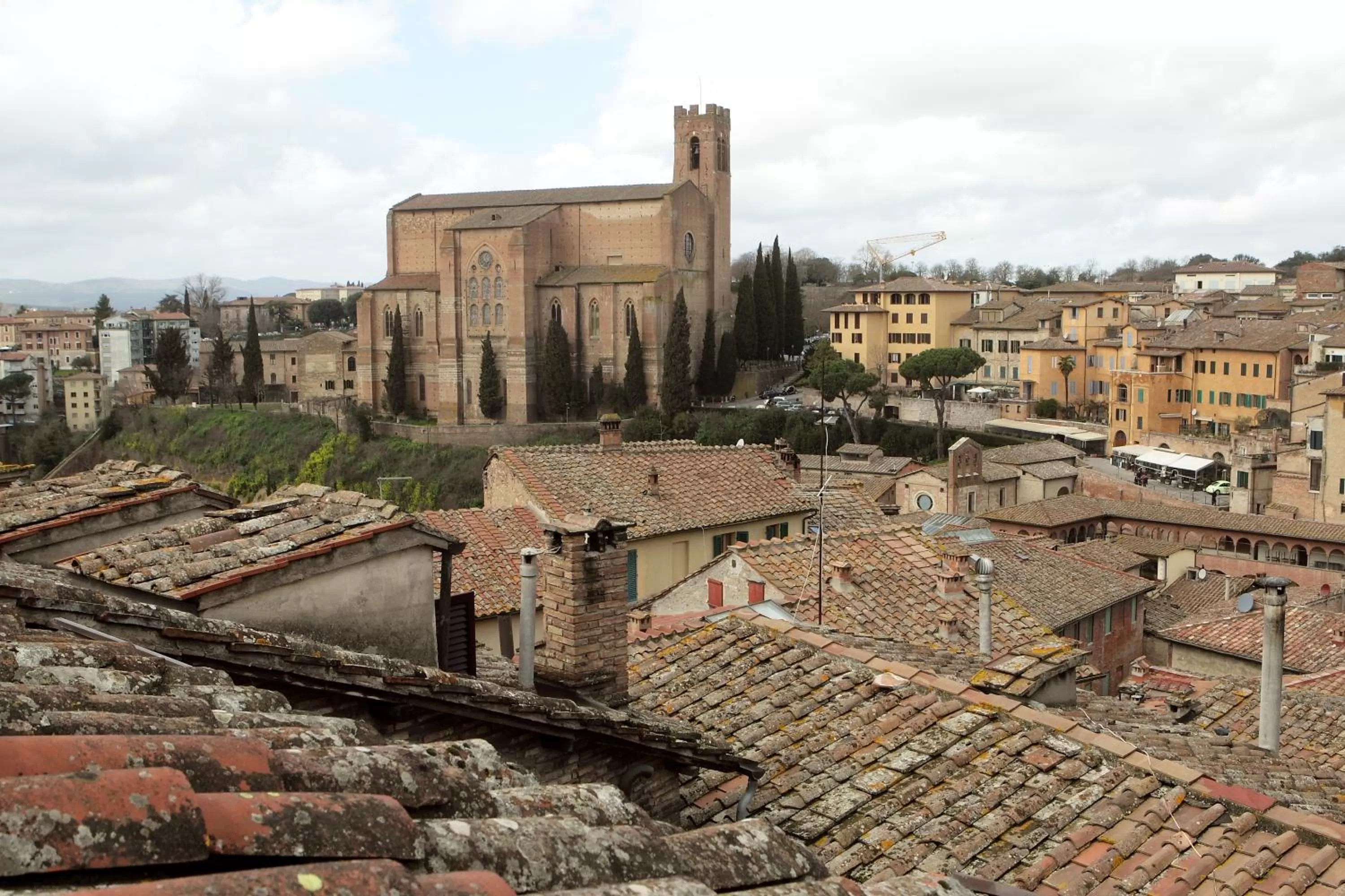 City view in Hotel La Perla