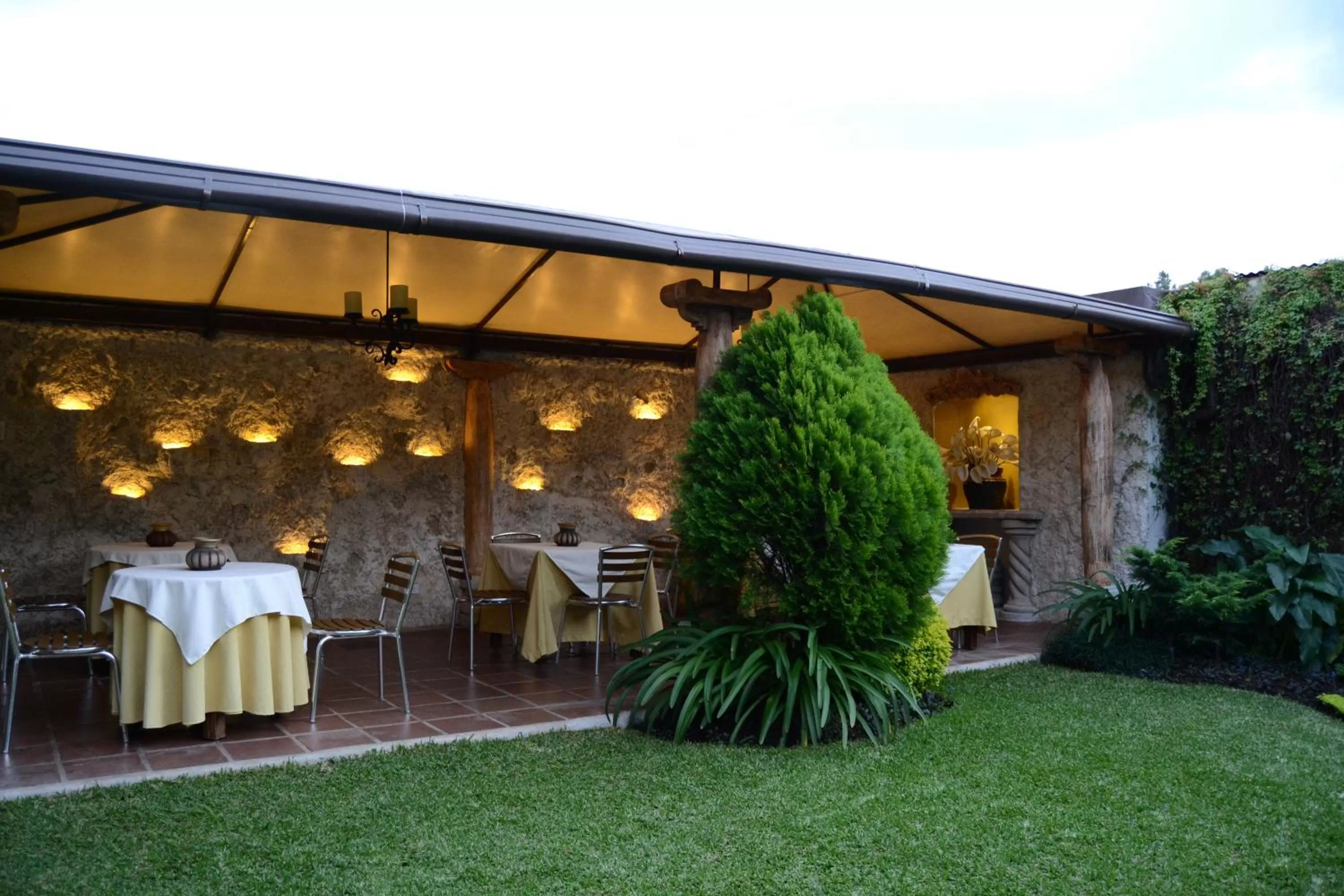 Patio in Hostal Villa Toscana