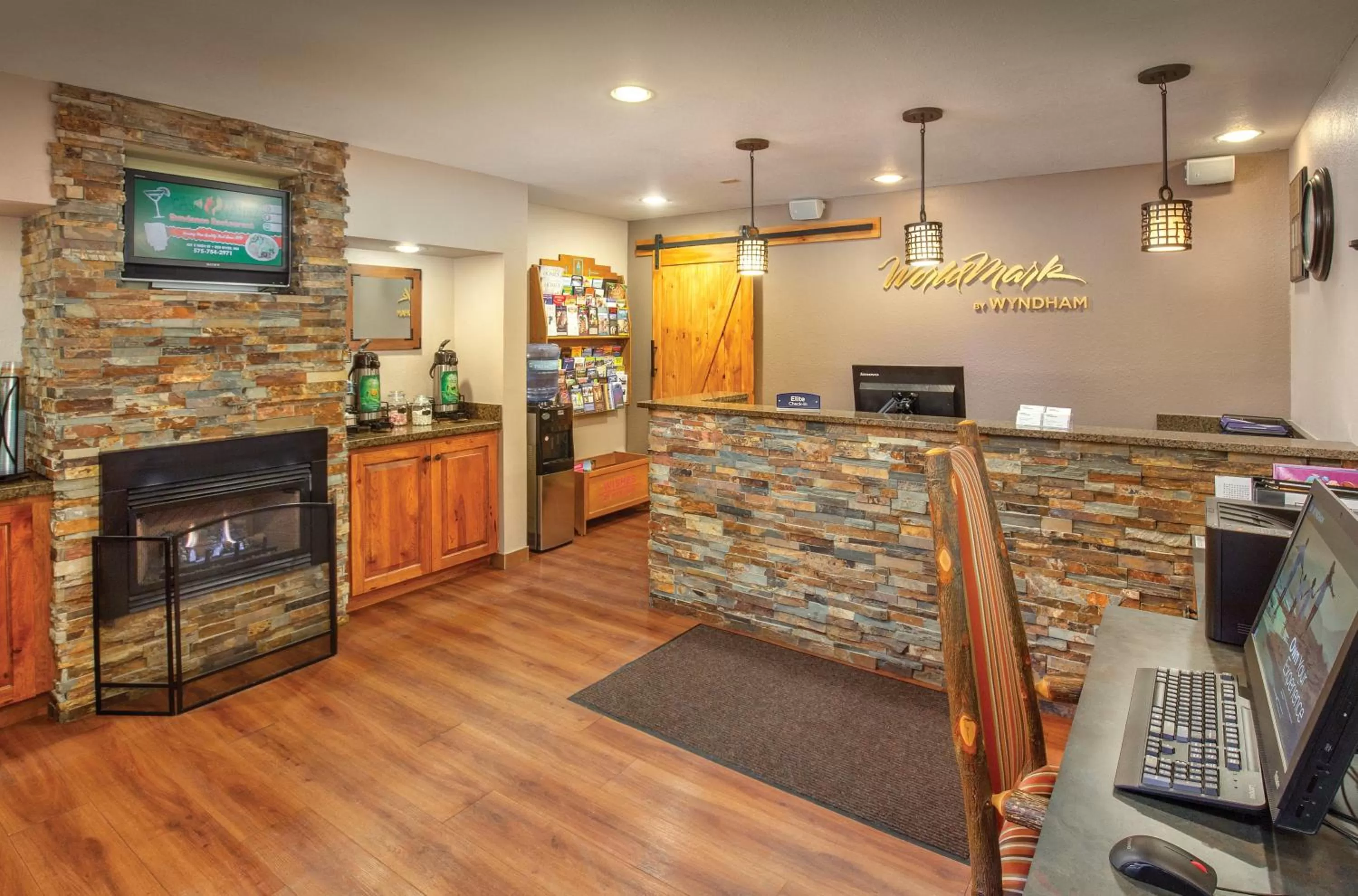 Lobby or reception in WorldMark Red River