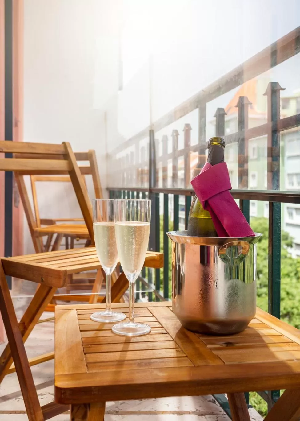 Balcony/Terrace in Hotel Luena