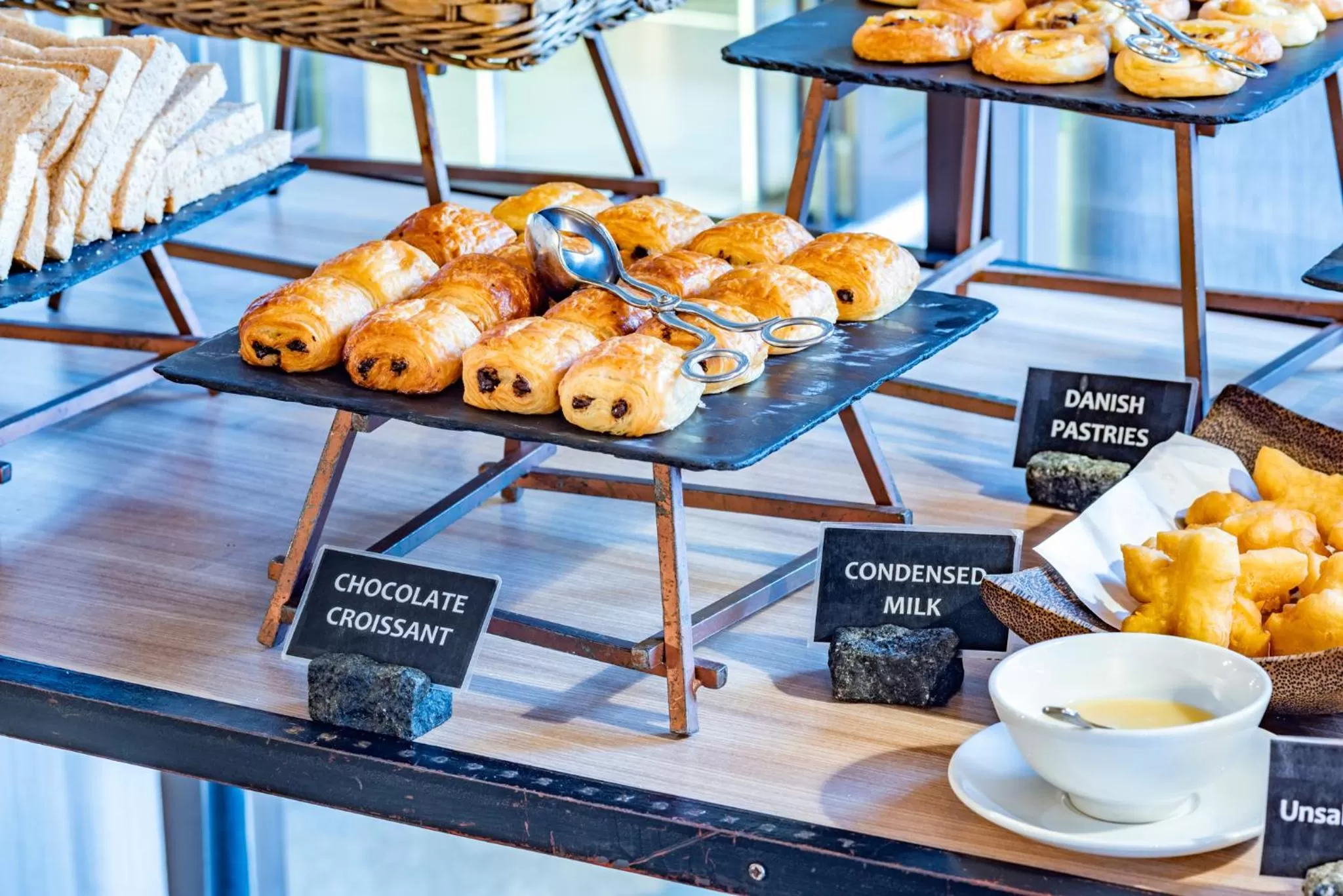 Buffet breakfast in Riva Surya Bangkok