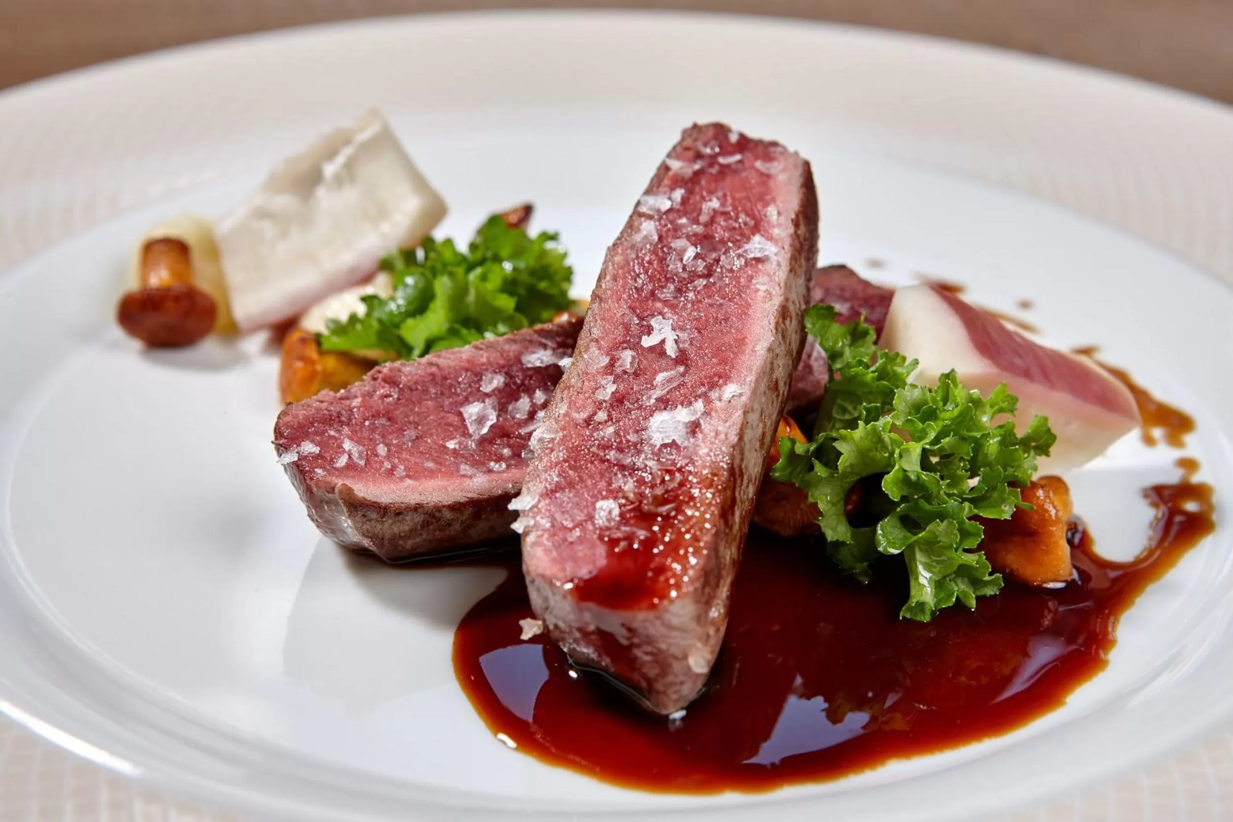 Food close-up in Hotel Zugspitze