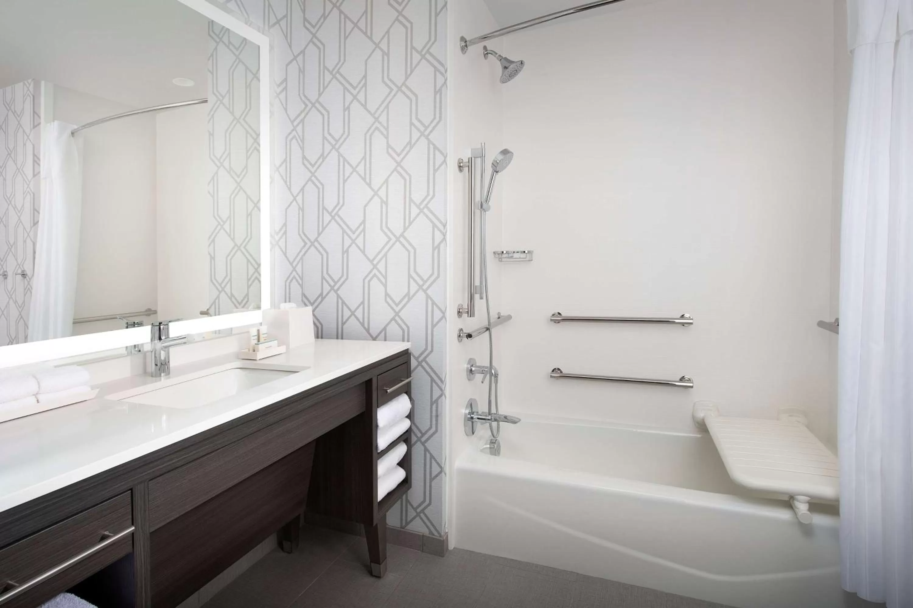 Bathroom in Home2 Suites by Hilton Denver Central Park