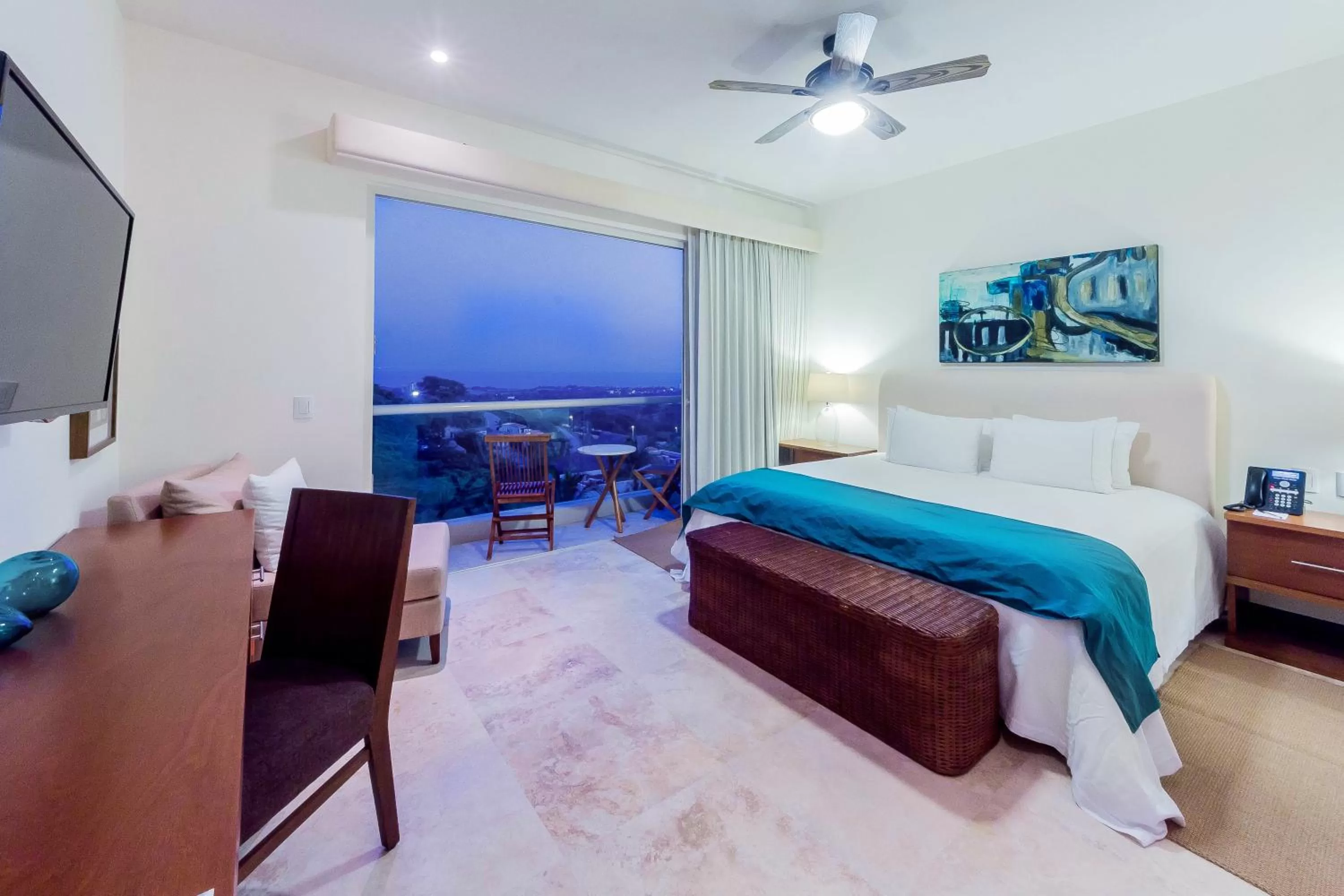 Bed in Grand Matlali Suites & Villas Riviera Nayarit