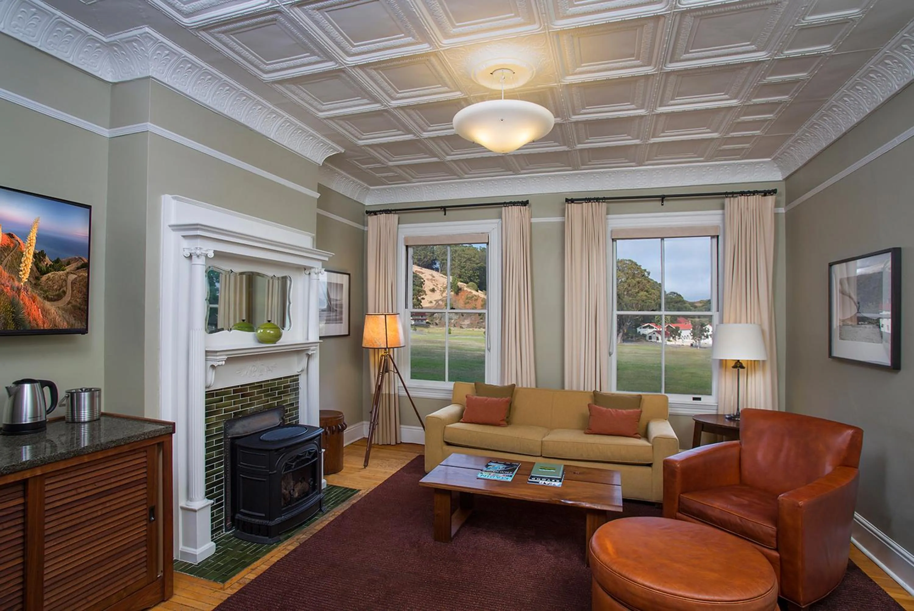 Living room in Cavallo Point