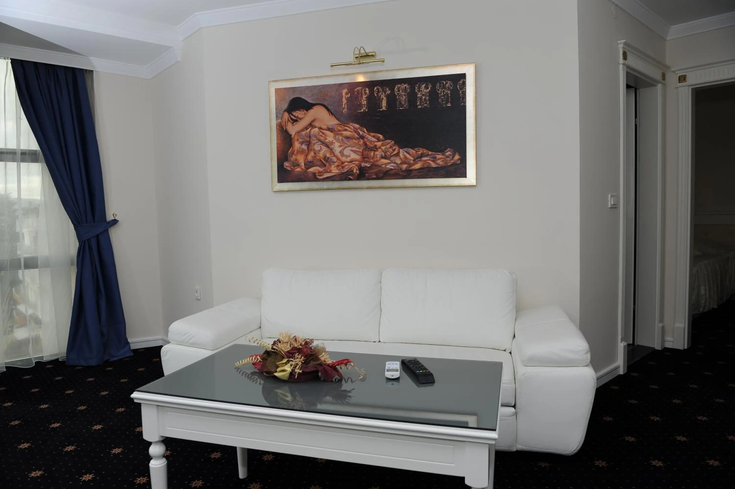 Seating area in Millenium Palace