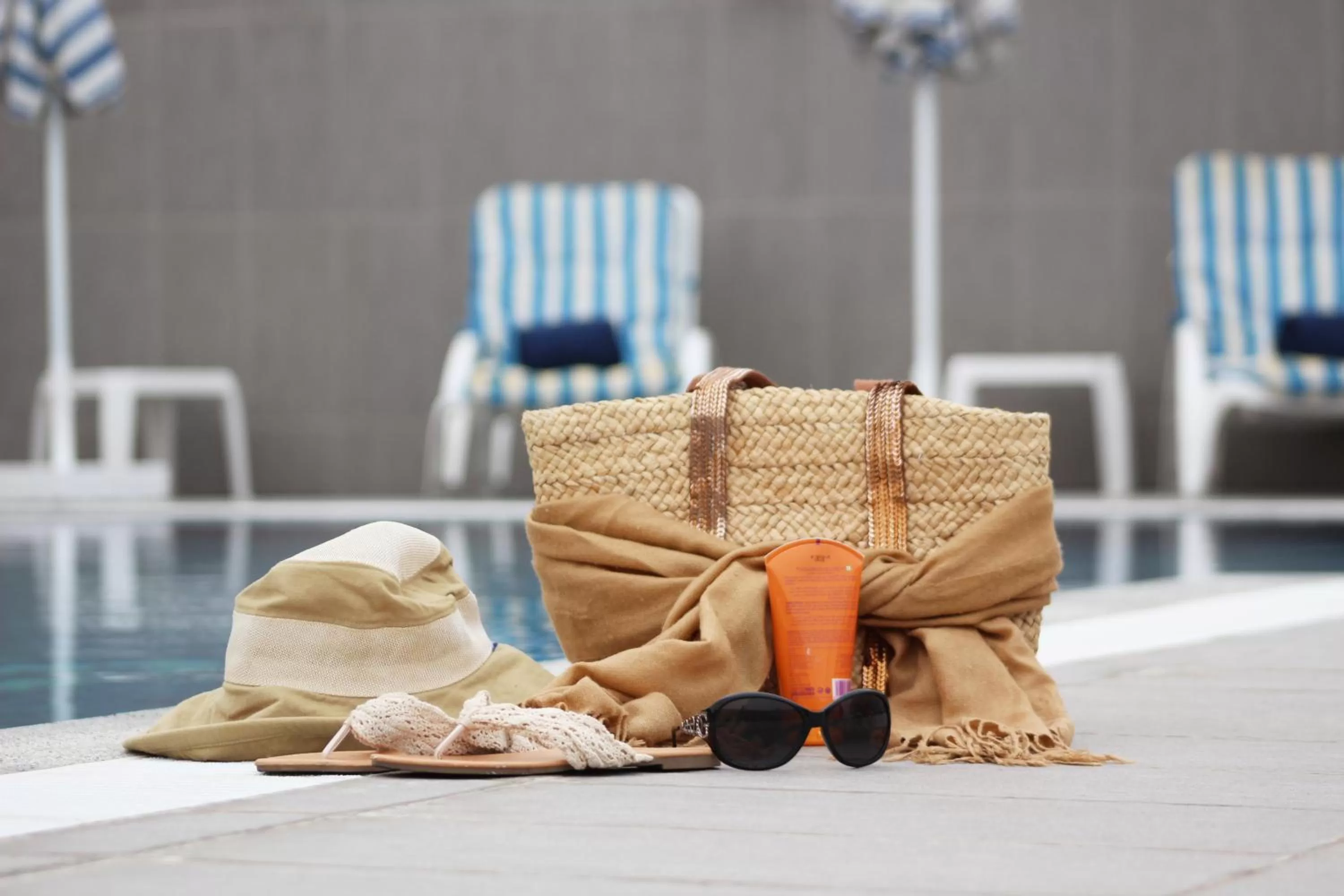 Swimming pool in Al Diar Sawa Hotel Apartments
