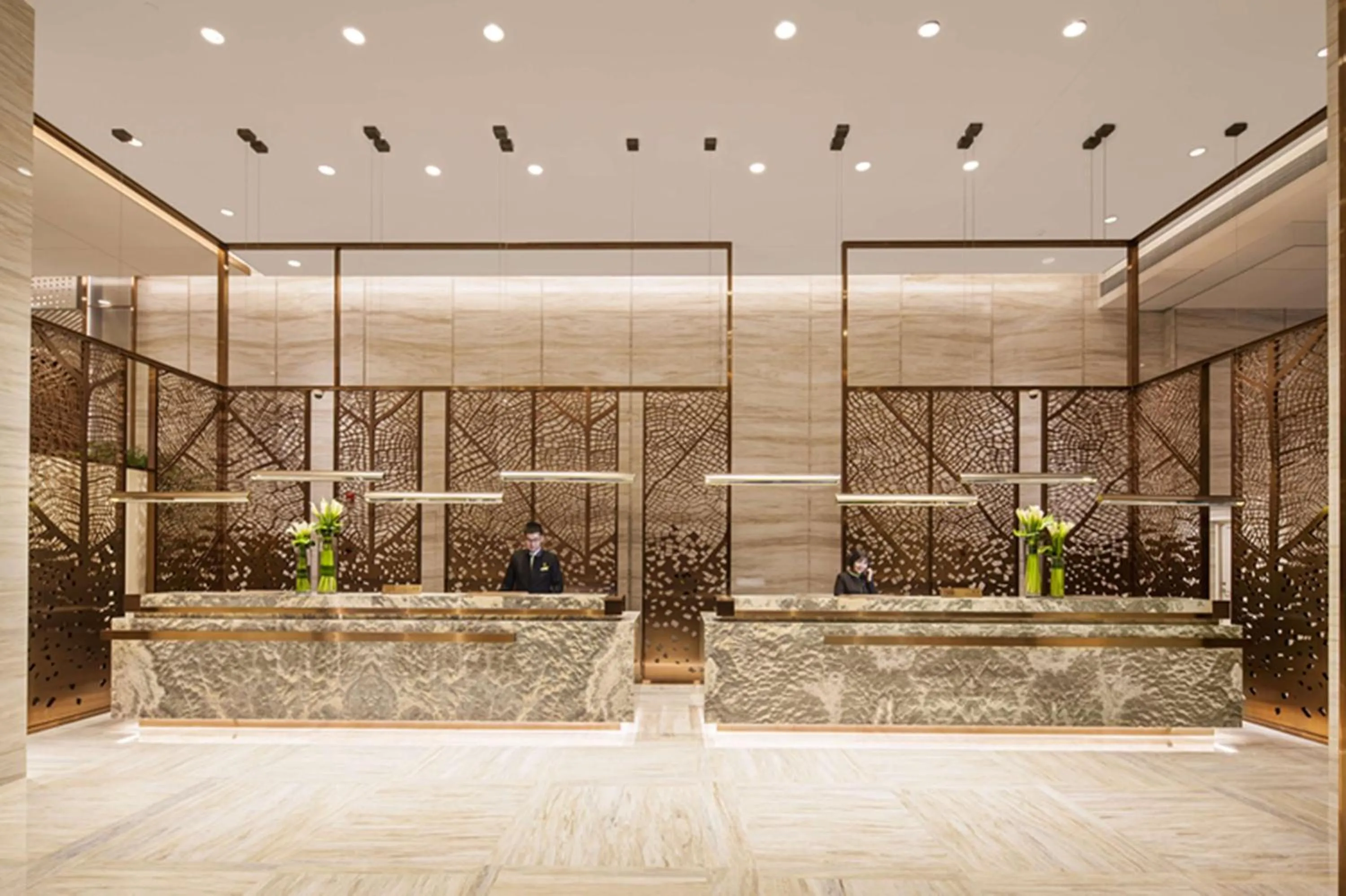Lobby or reception in DoubleTree by Hilton Hotel Shenzhen Longhua