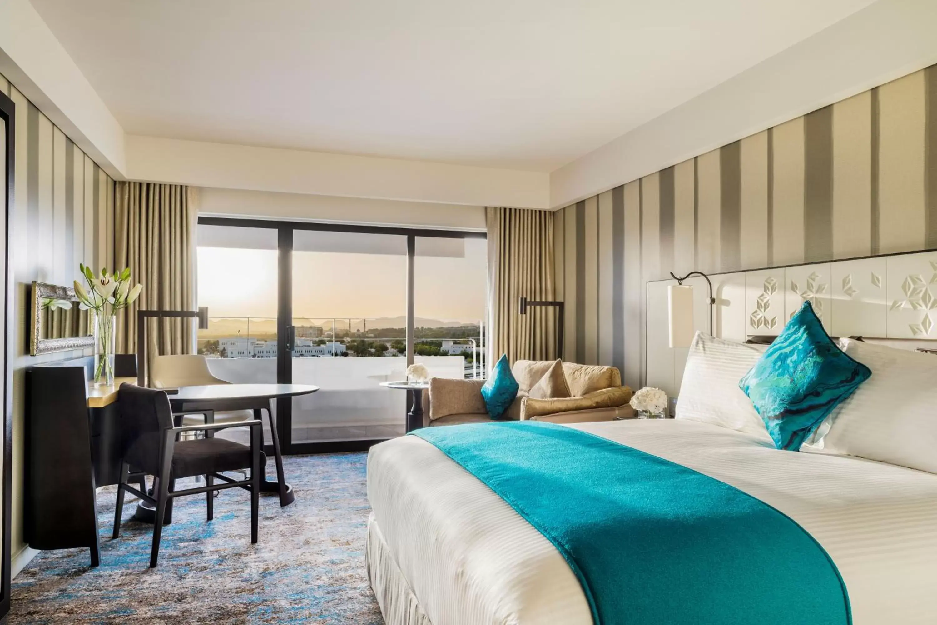 Deluxe Club King Suite with Balcony in InterContinental Muscat, an IHG Hotel Deluxe Club King Suite with Balcony in InterContinental Muscat, an IHG Hotel