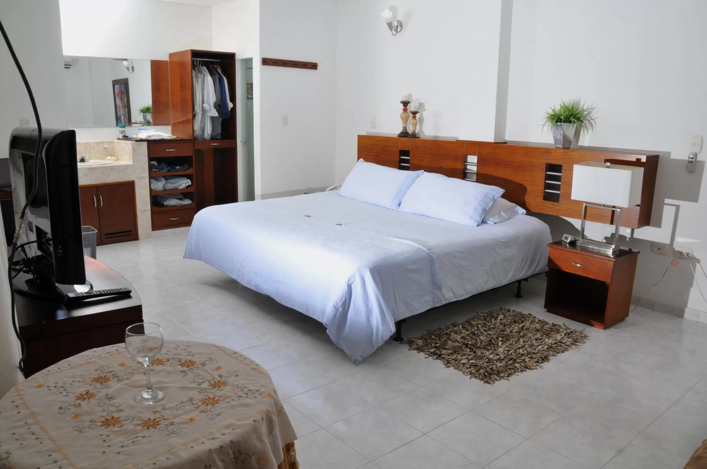 Bed in Hotel Barrancabermeja Plaza