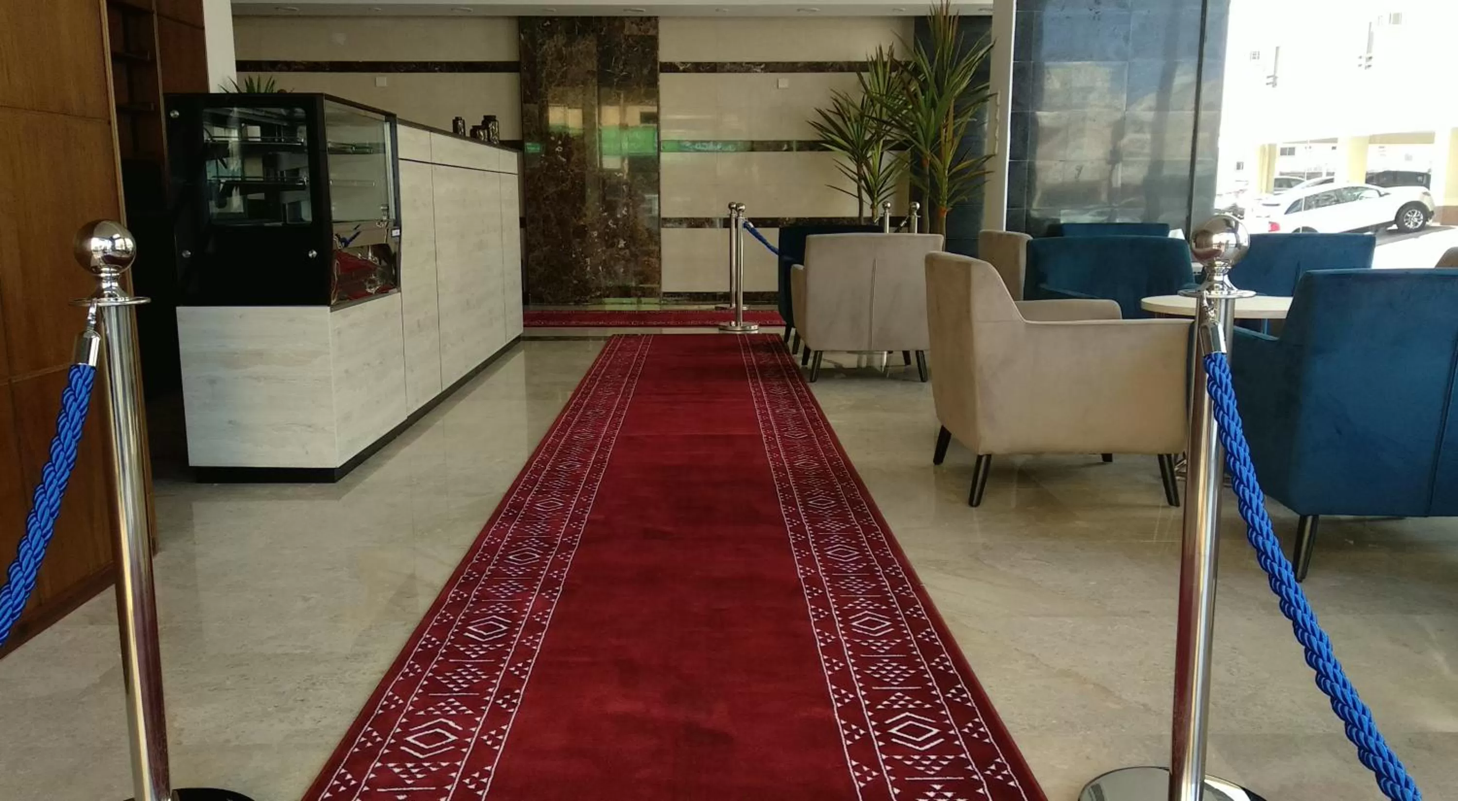 Lobby or reception in يان للشقق المخدومة - Yan Apartments