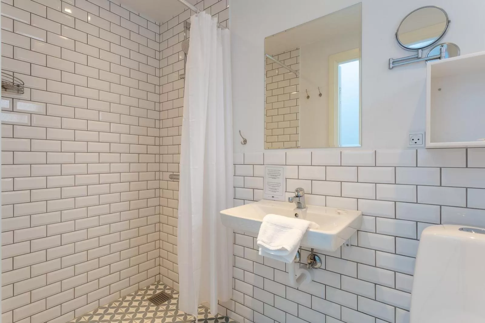 Bathroom in Rødvig Kro og Badehotel