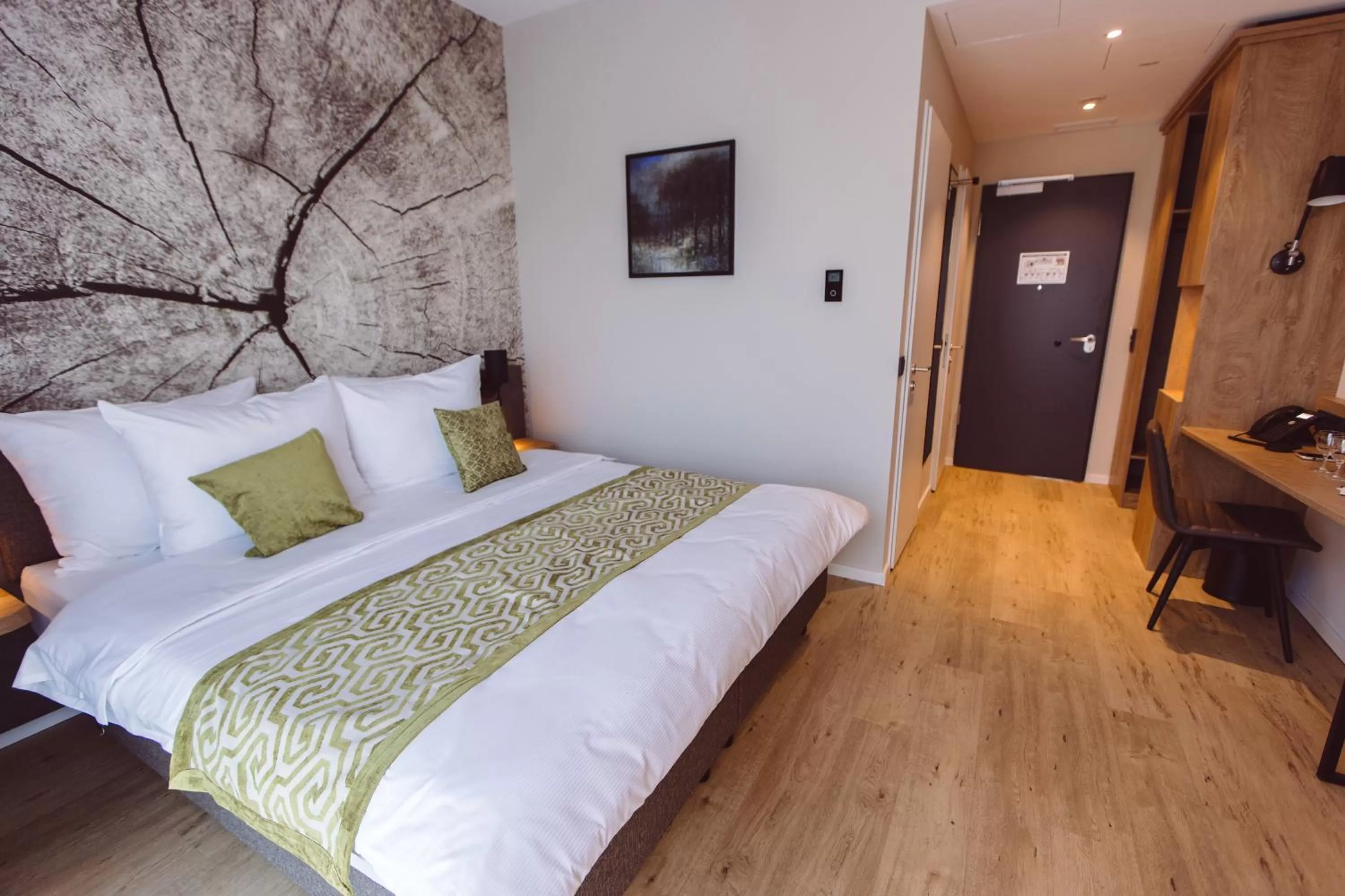 Bed in Hotel Libertas elements pure