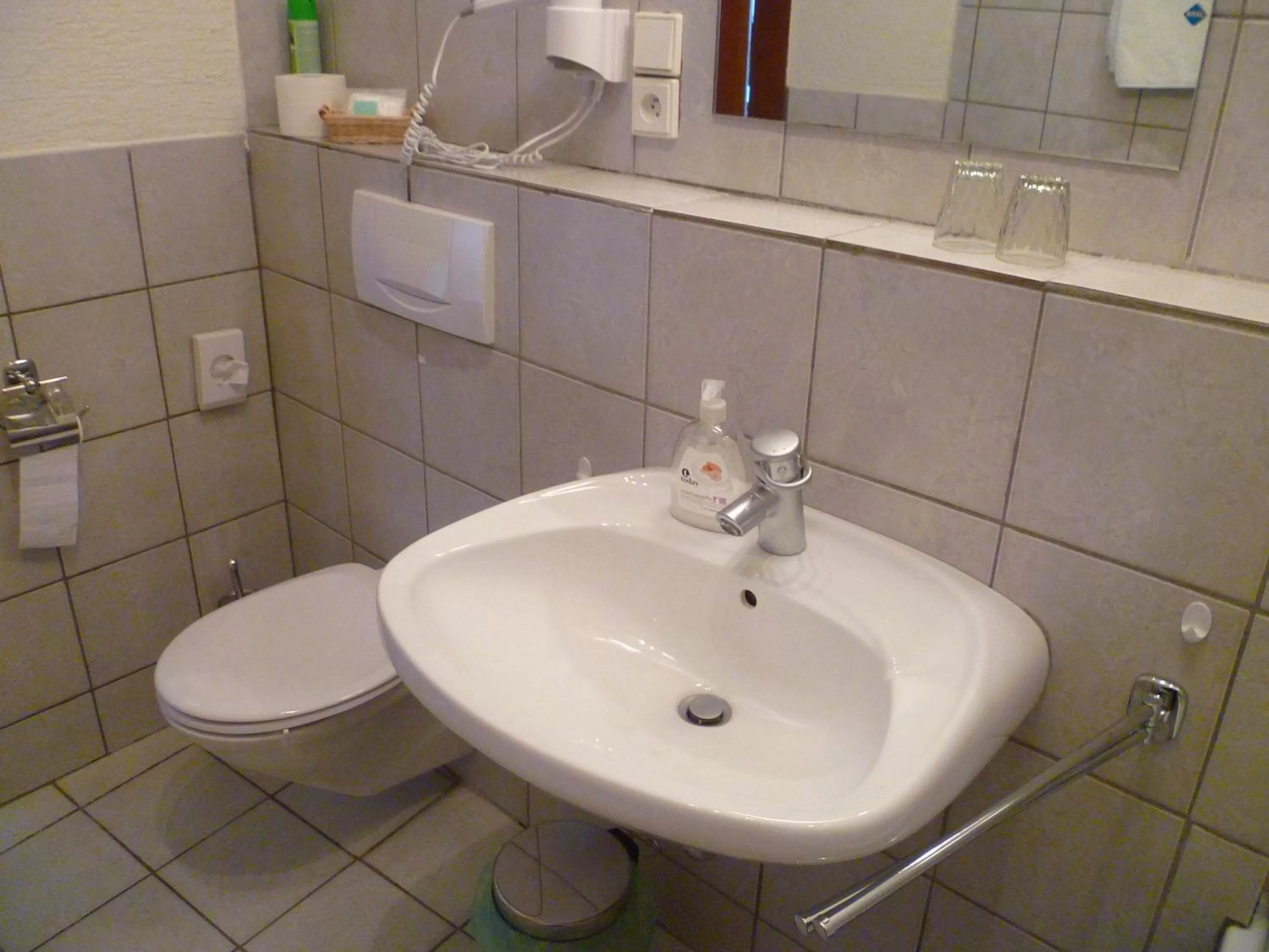 Bathroom in Hotel Koruna
