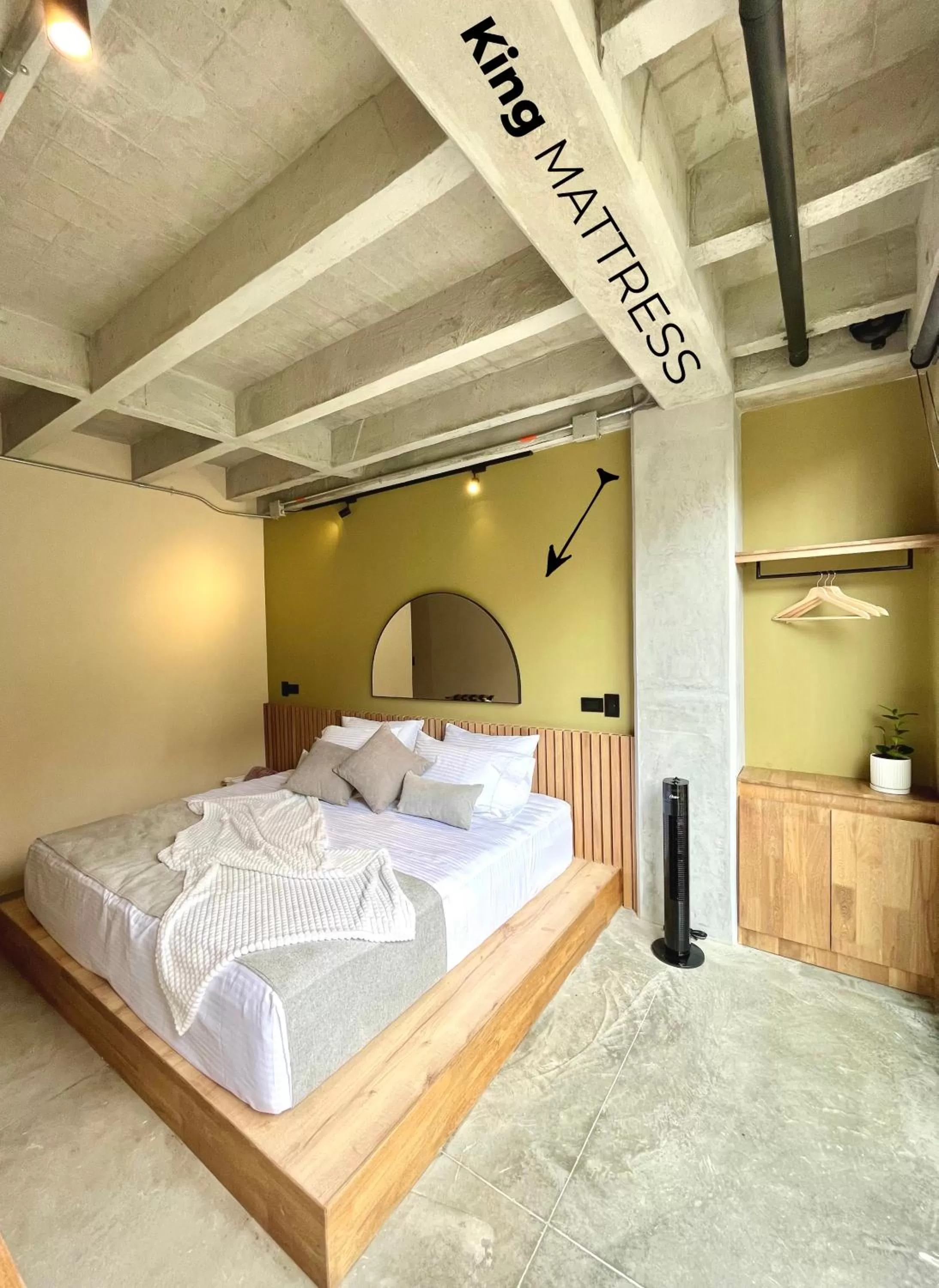 Bed in Beminimal Hotel