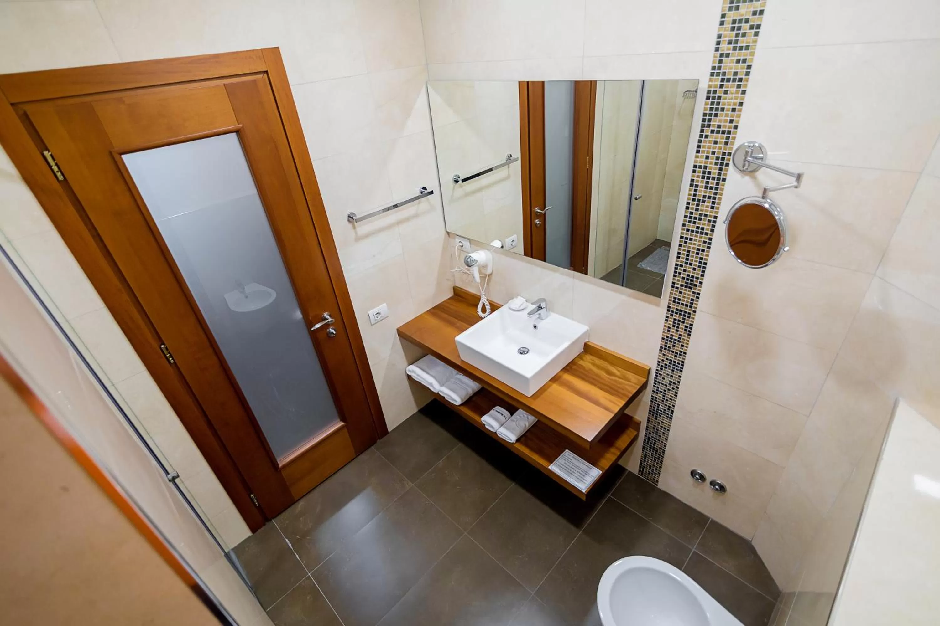 Bathroom in La Bohème Hotel