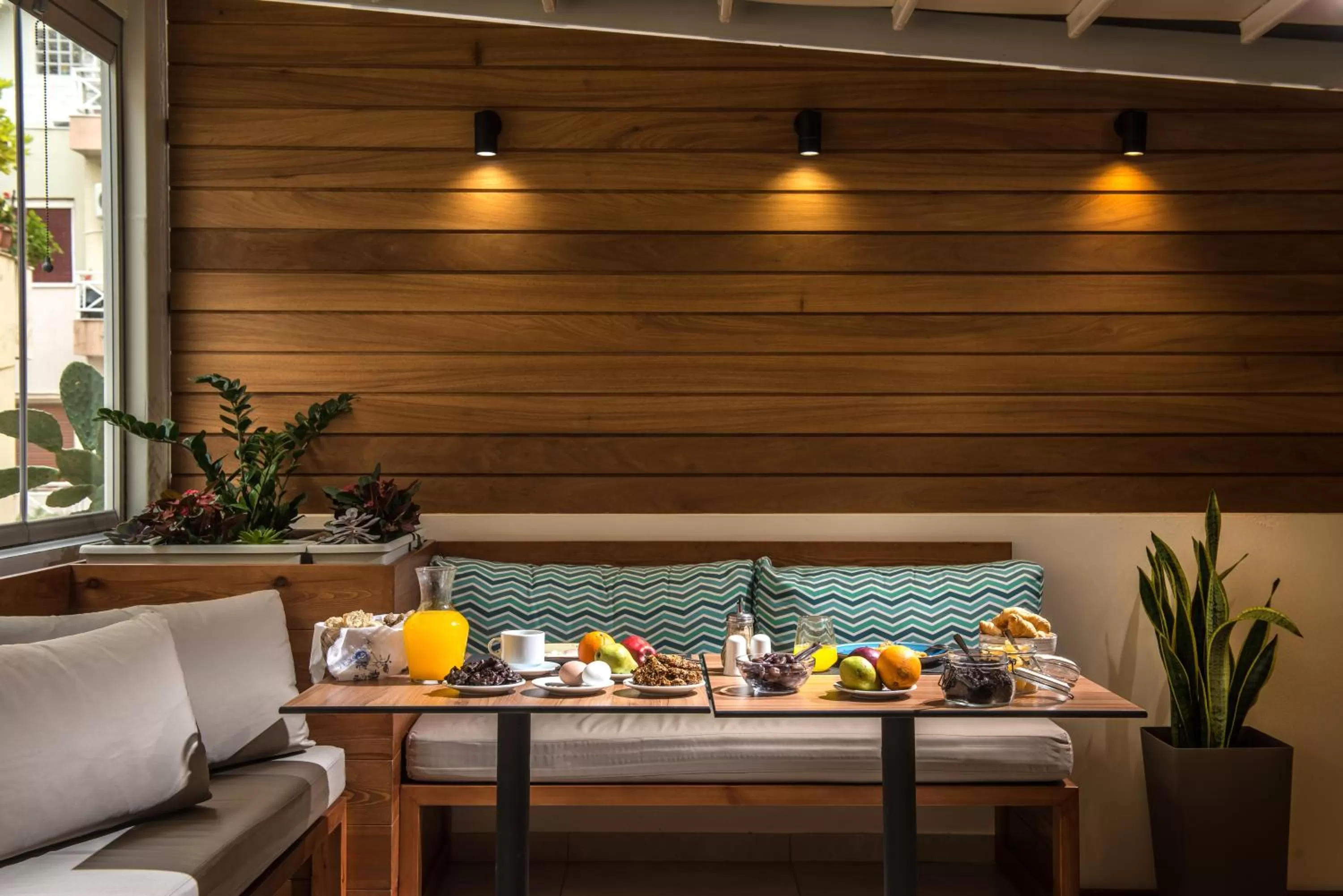 Breakfast in Infinity City Boutique Hotel