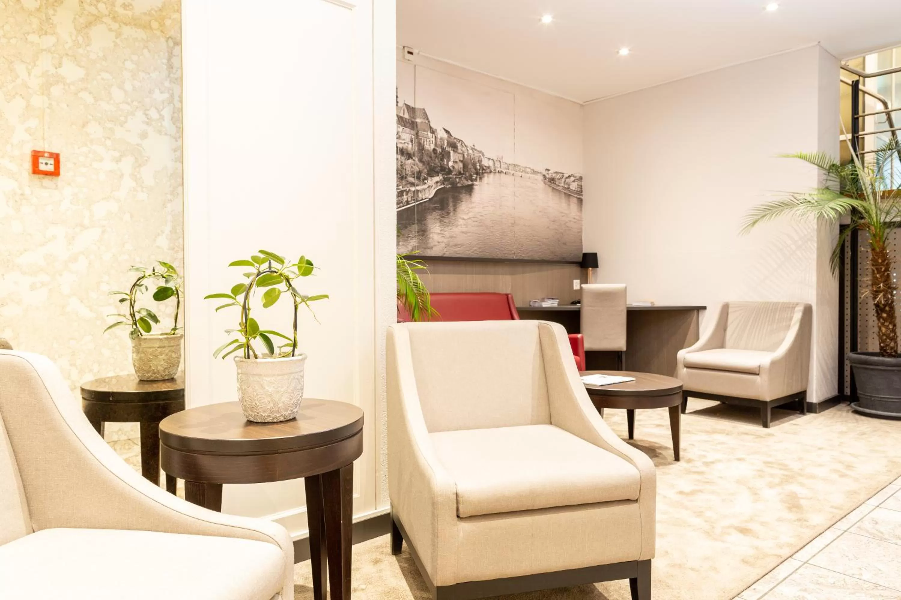 Lobby or reception in Hotel Alexander