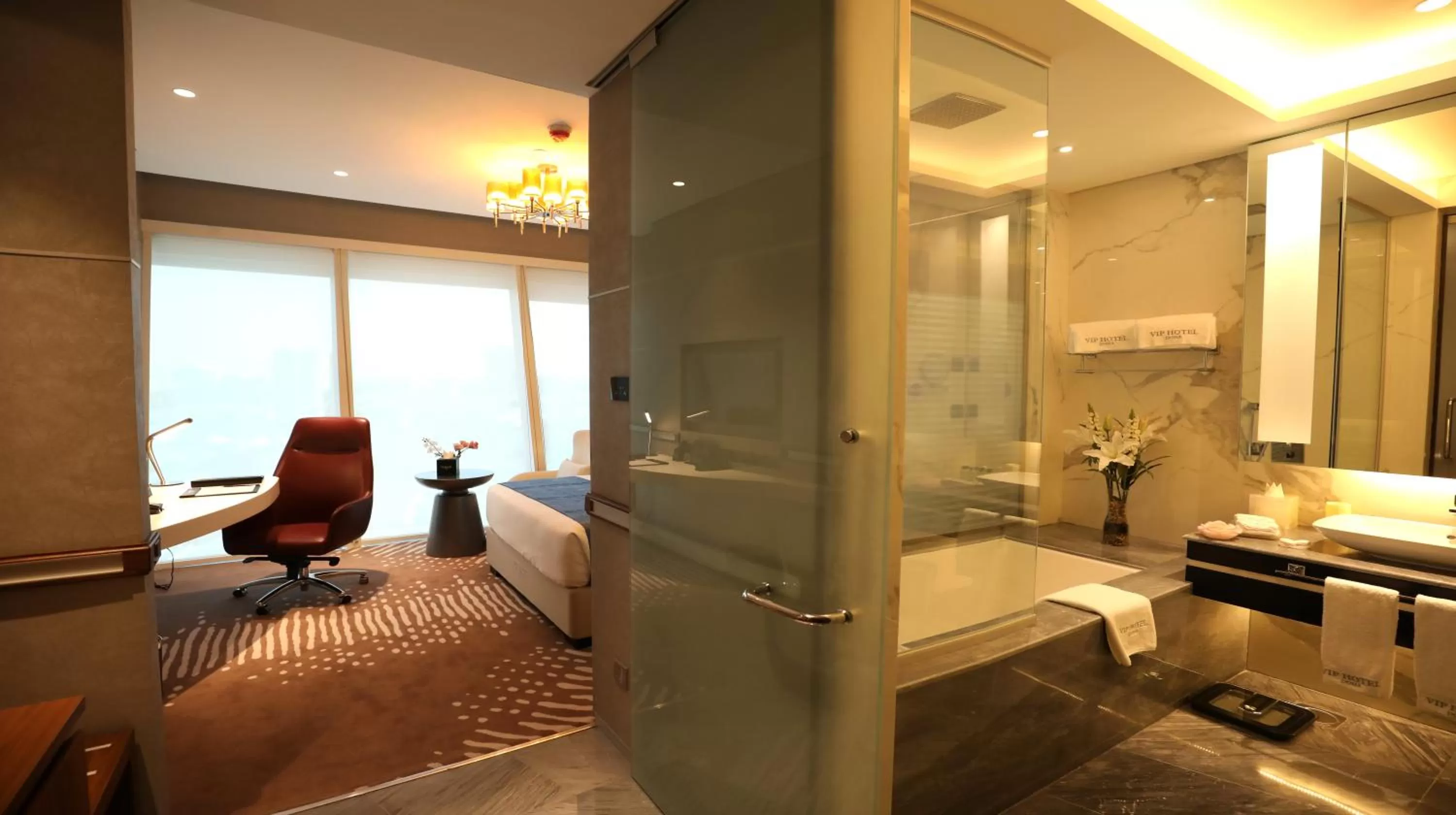 Bathroom in VIP Hotel Doha Qatar
