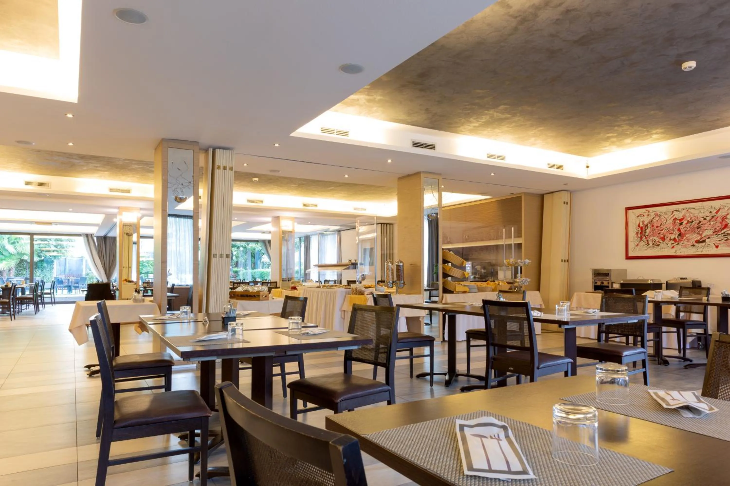 Restaurant/places to eat in Hotel Campagnola