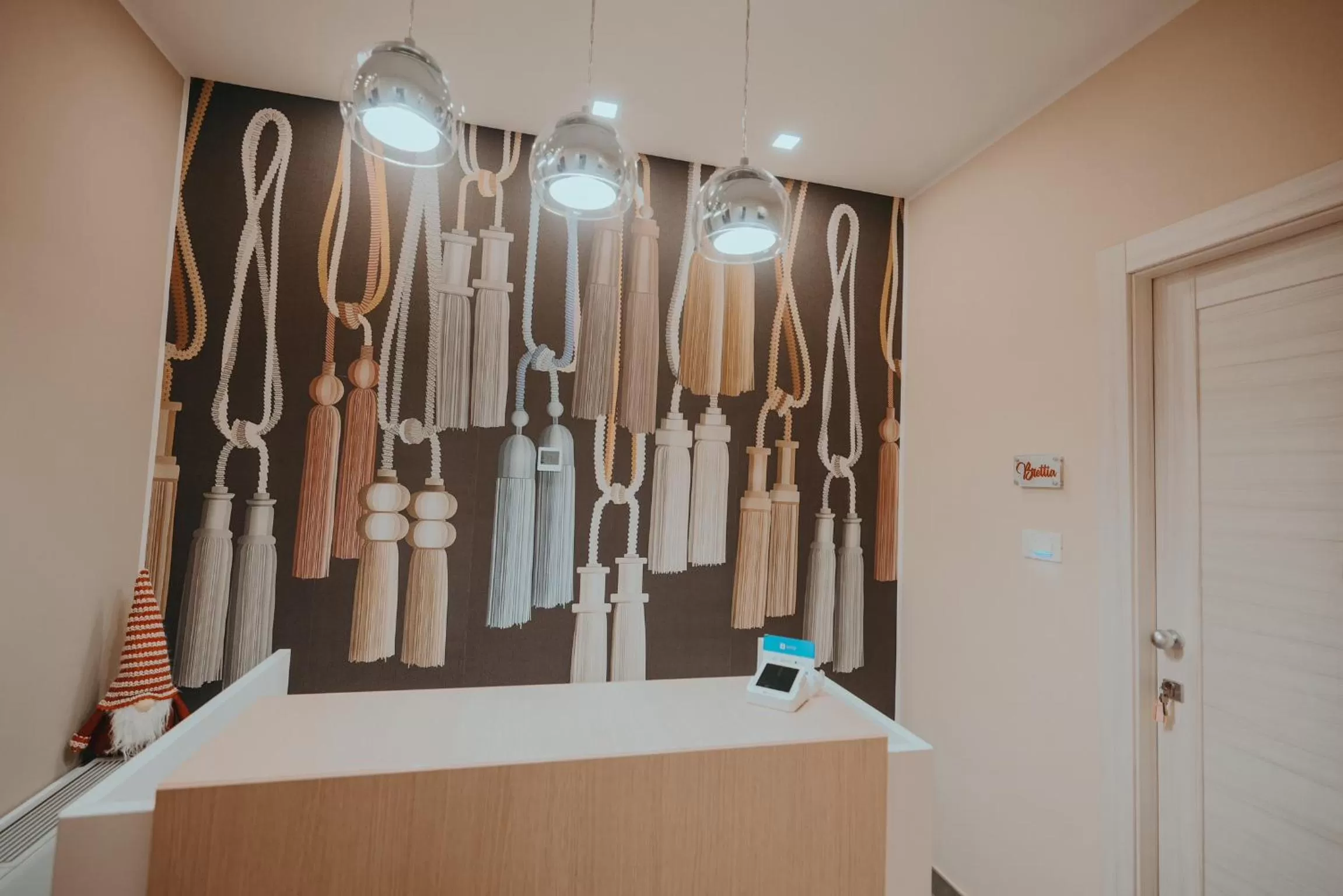 Lobby or reception in Brettia Guest Rooms