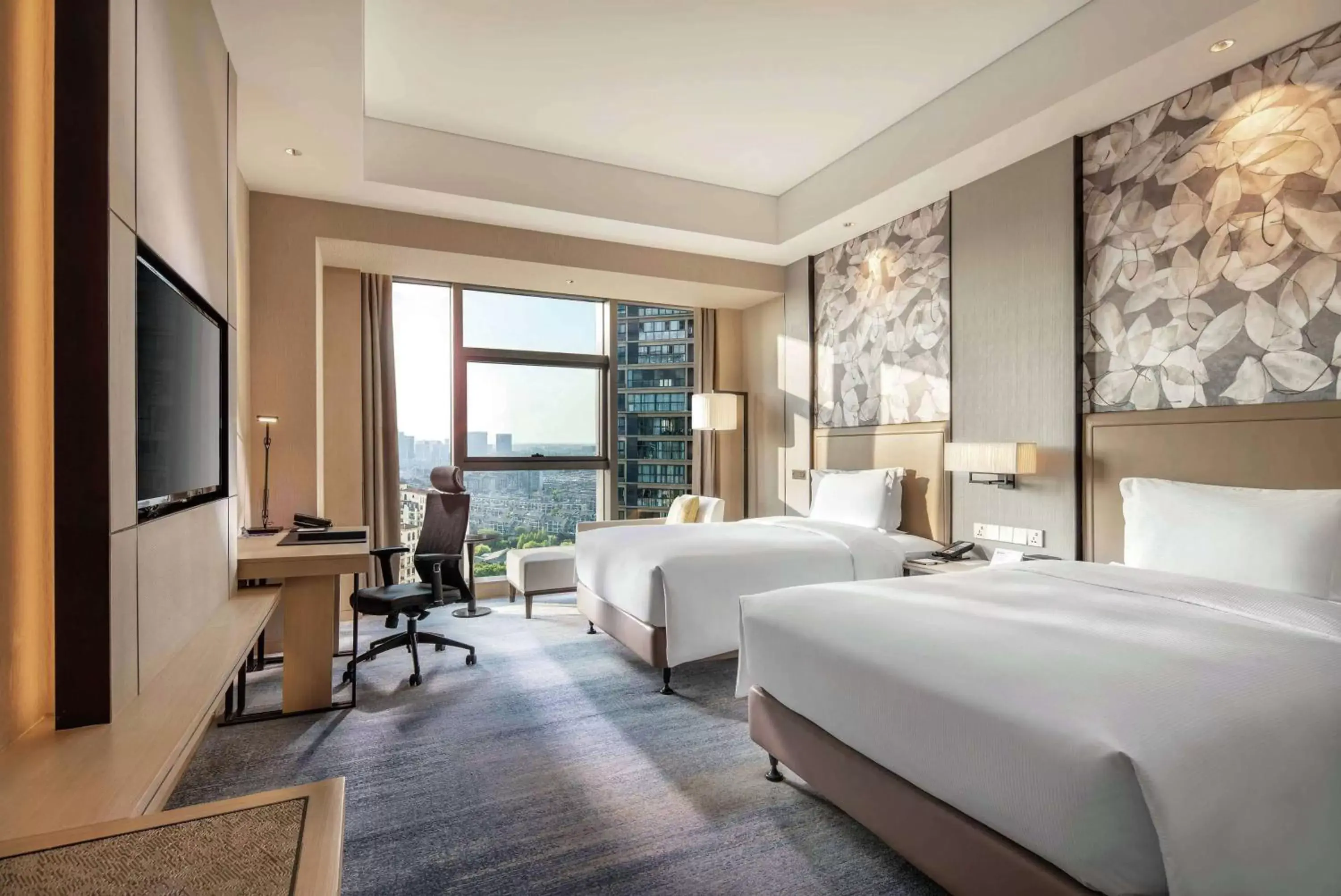 Twin Room in Doubletree By Hilton Yangzhou Twin Room in Doubletree By Hilton Yangzhou