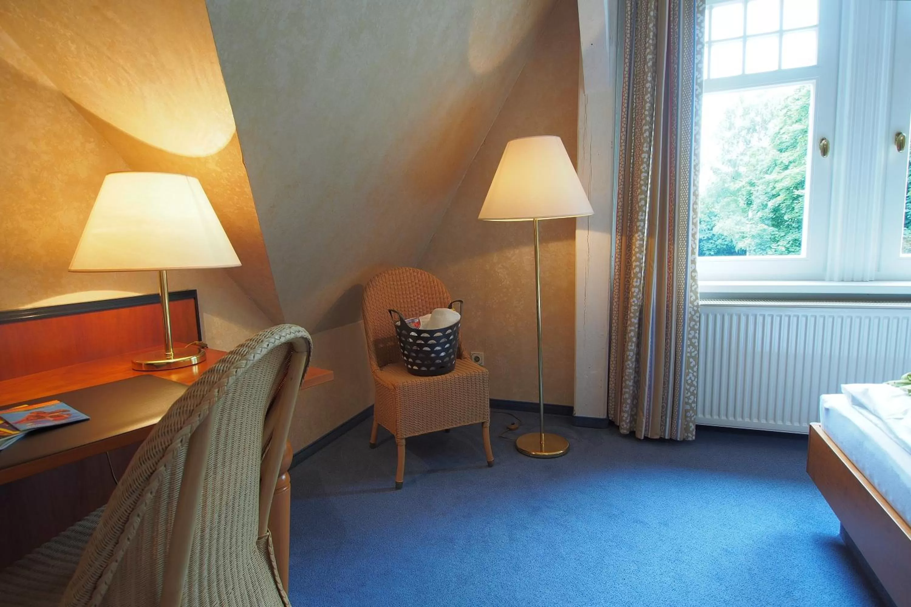 Day, Bed in Hotel Schlossvilla Derenburg