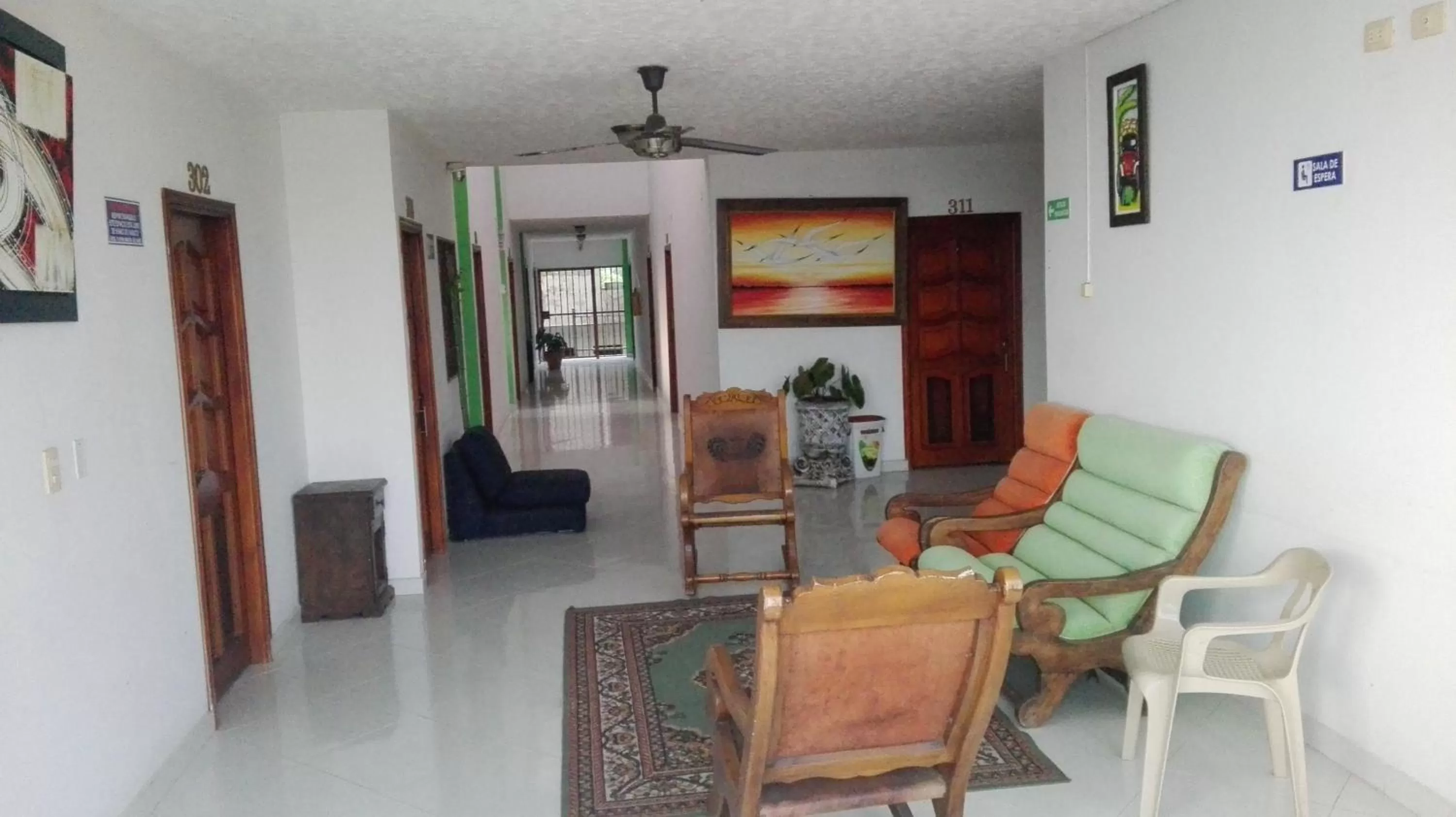 Seating Area in Hotel Mansión del Cesar
