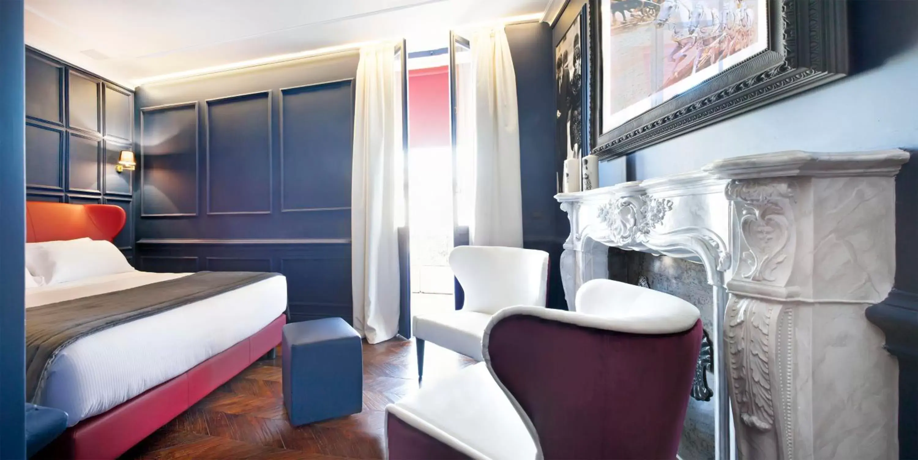 Deluxe Double Room in Hotel The Corner Roma Deluxe Double Room in Hotel The Corner Roma