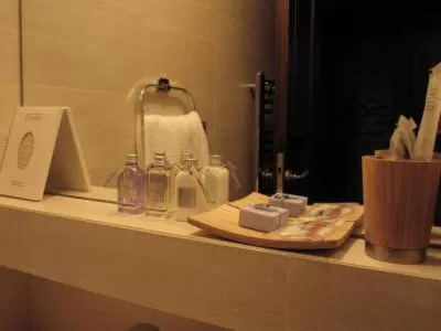 Bathroom in Marelia Hotel