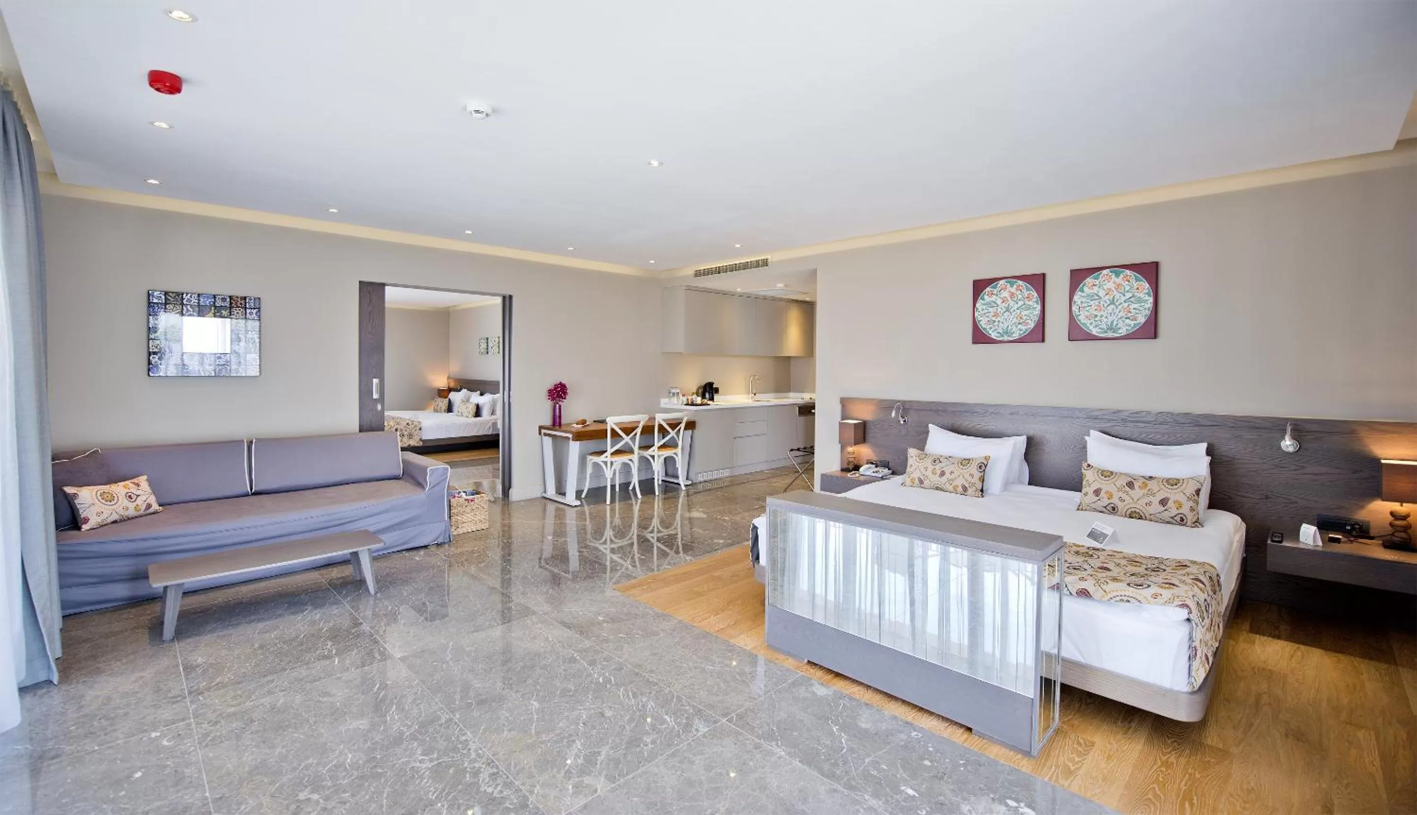 Living room in Ramada Resort by Wyndham Bodrum