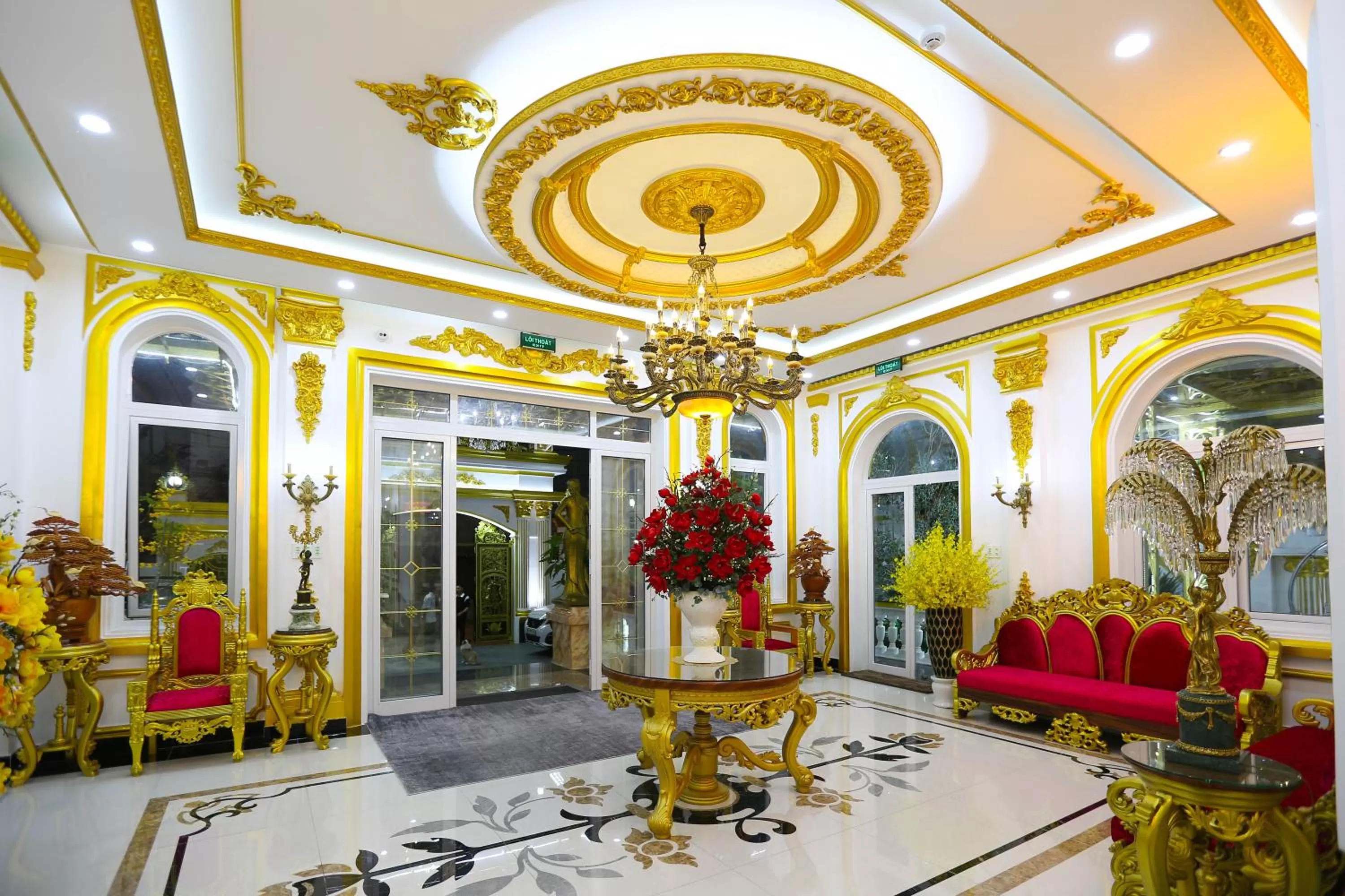 Lobby or reception, Lobby/Reception in KING VILLA QUẢNG NGÃI