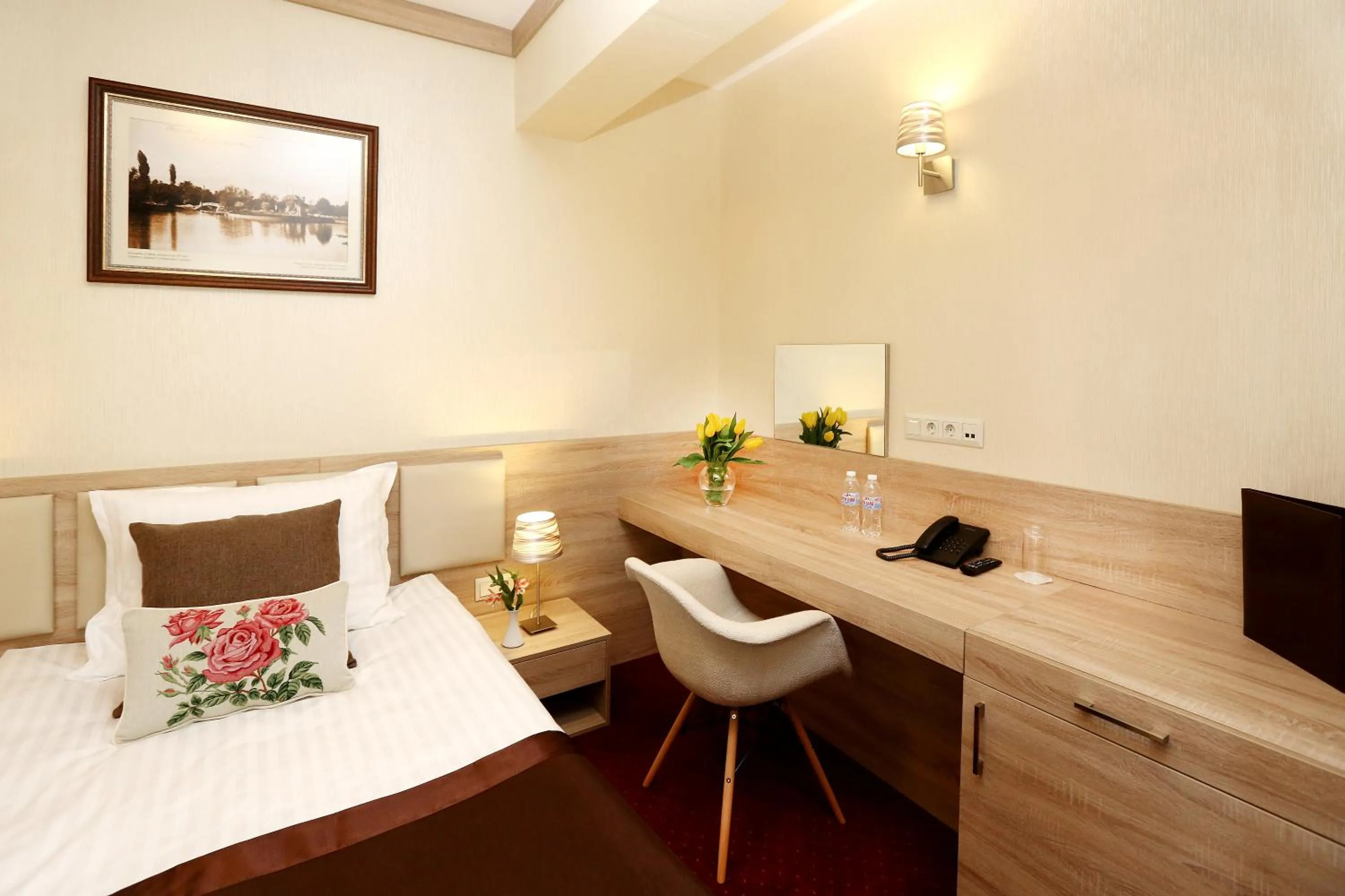 Seating area in Hotel COOP, Sofia