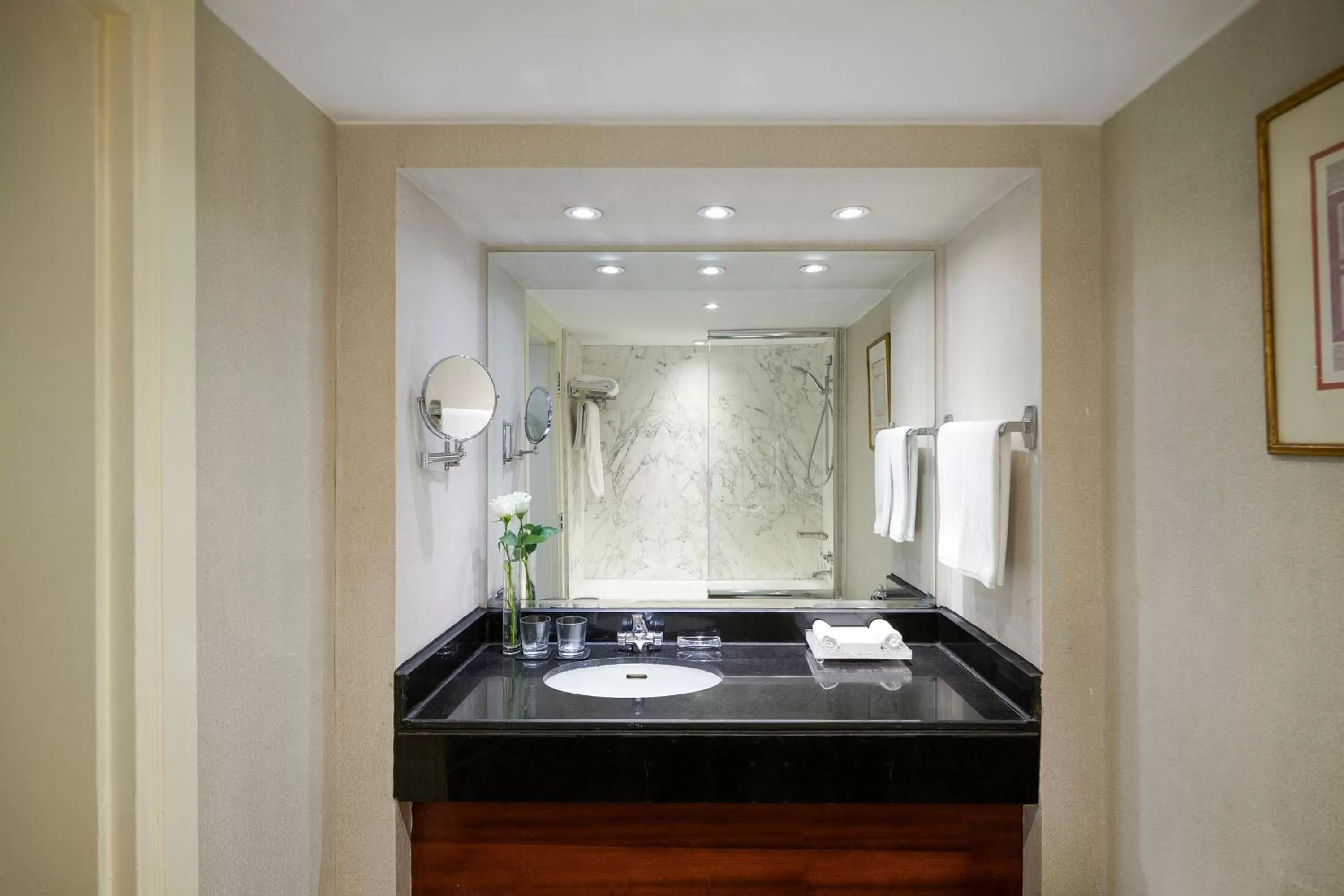 Bathroom in InterContinental Cairo Semiramis by IHG