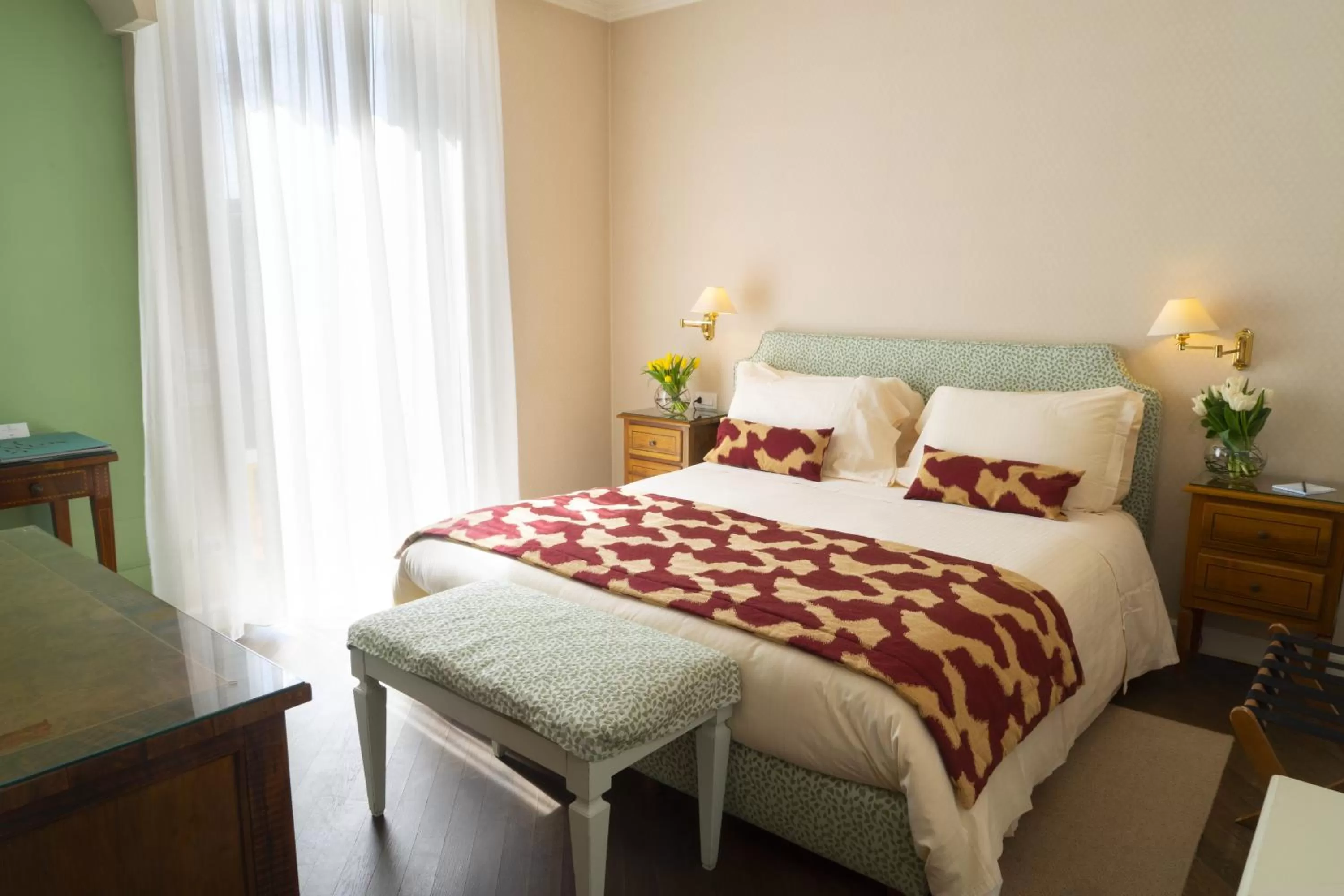 Bed in Villa Abbondanzi Resort