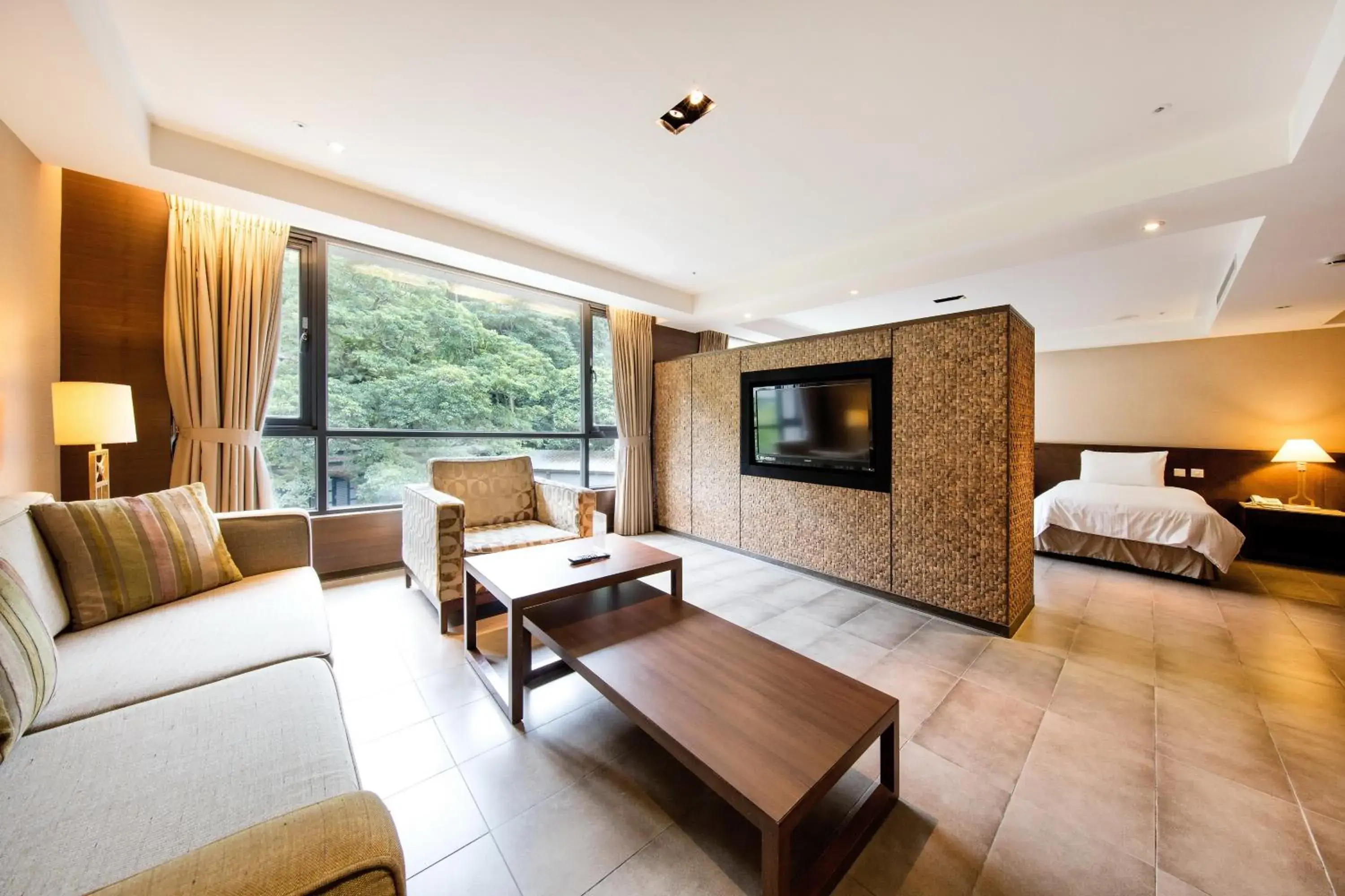 Superior Twin Suite with Garden View in Great Roots Forestry Spa Resort Superior Twin Suite with Garden View in Great Roots Forestry Spa Resort
