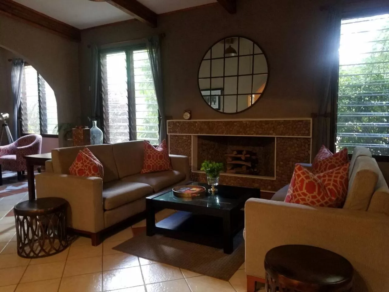 Seating Area in Ufulu Gardens Hotel