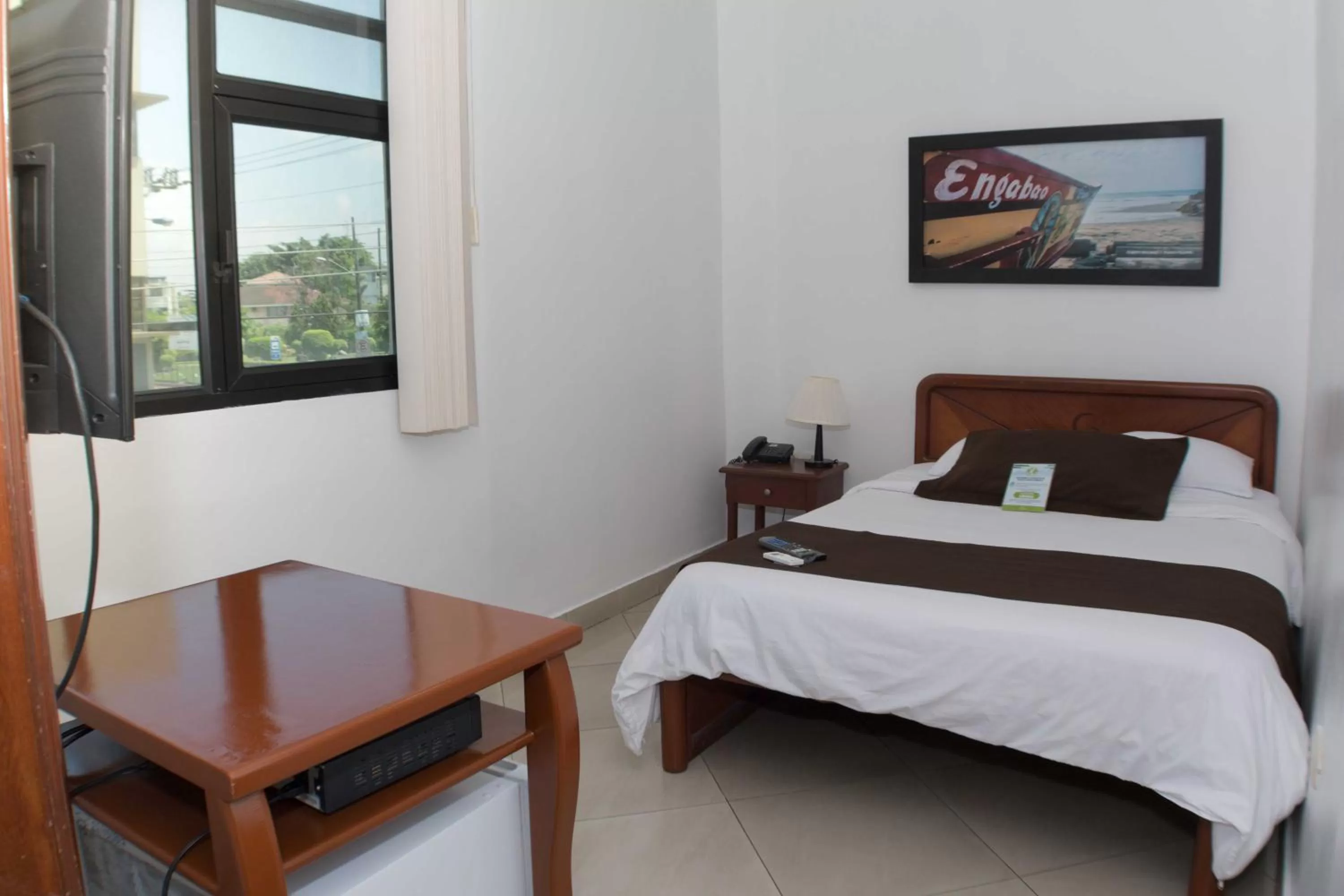 Bed in Hotel Castell