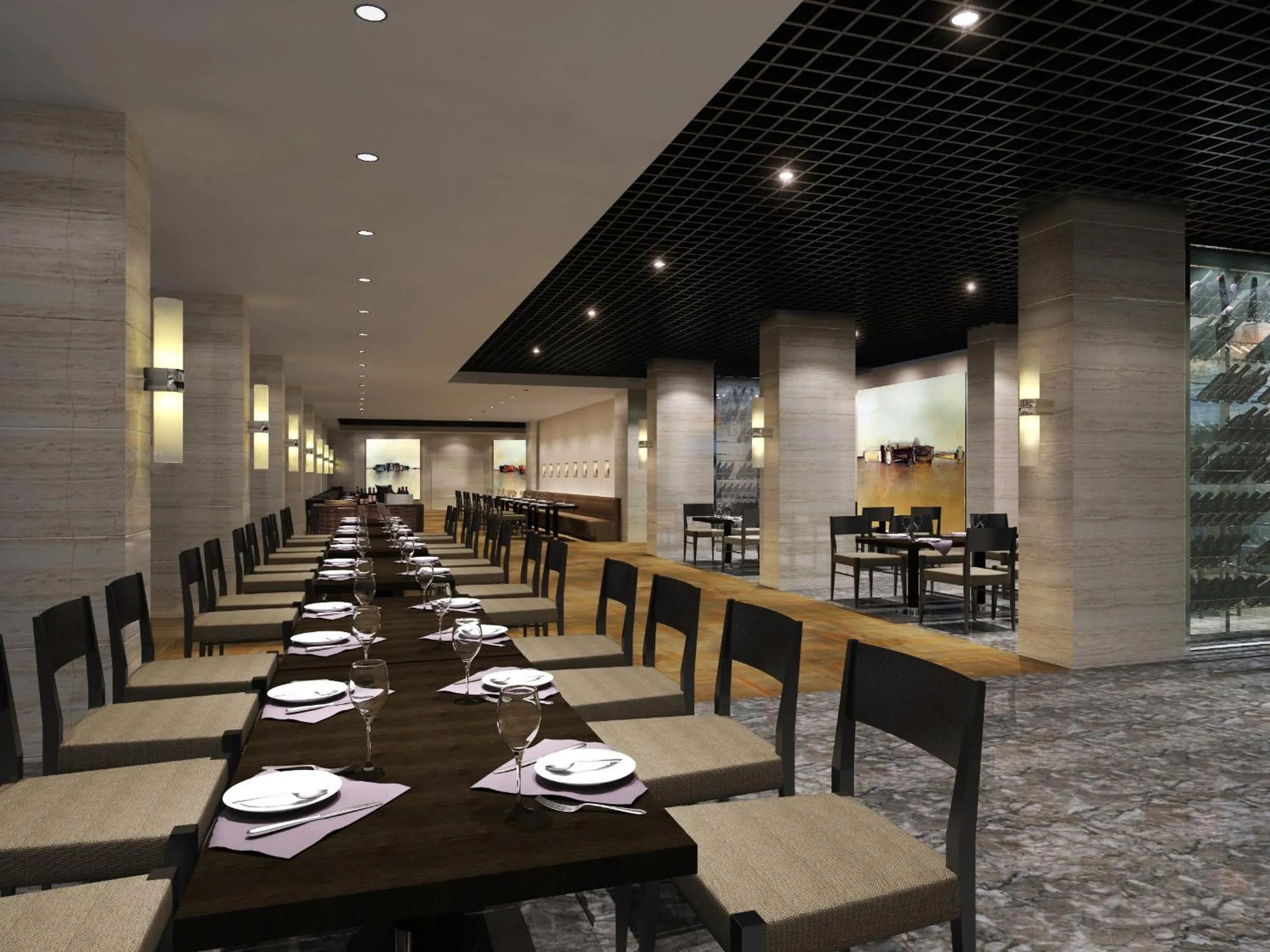 Restaurant/places to eat in Howard Johnson IFC Plaza Ningbo