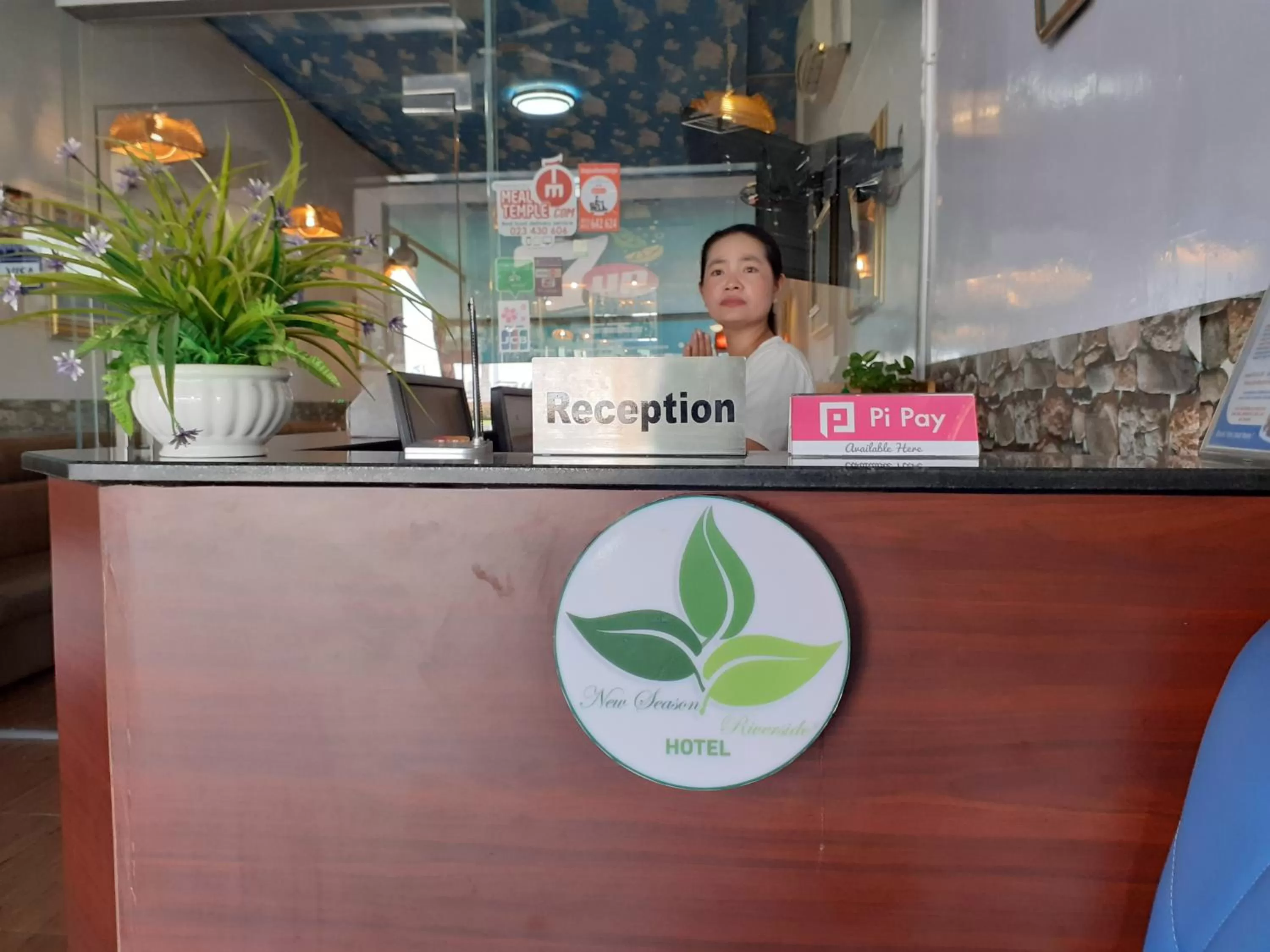 Lobby or reception in New Season Riverside Hotel