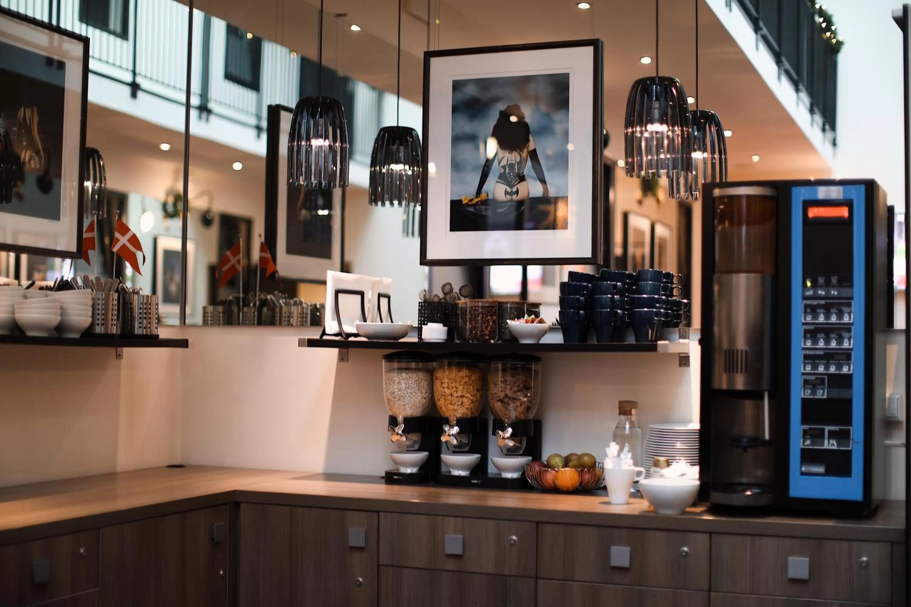 Lounge or bar in Dancenter Hotel Jomfru Ane