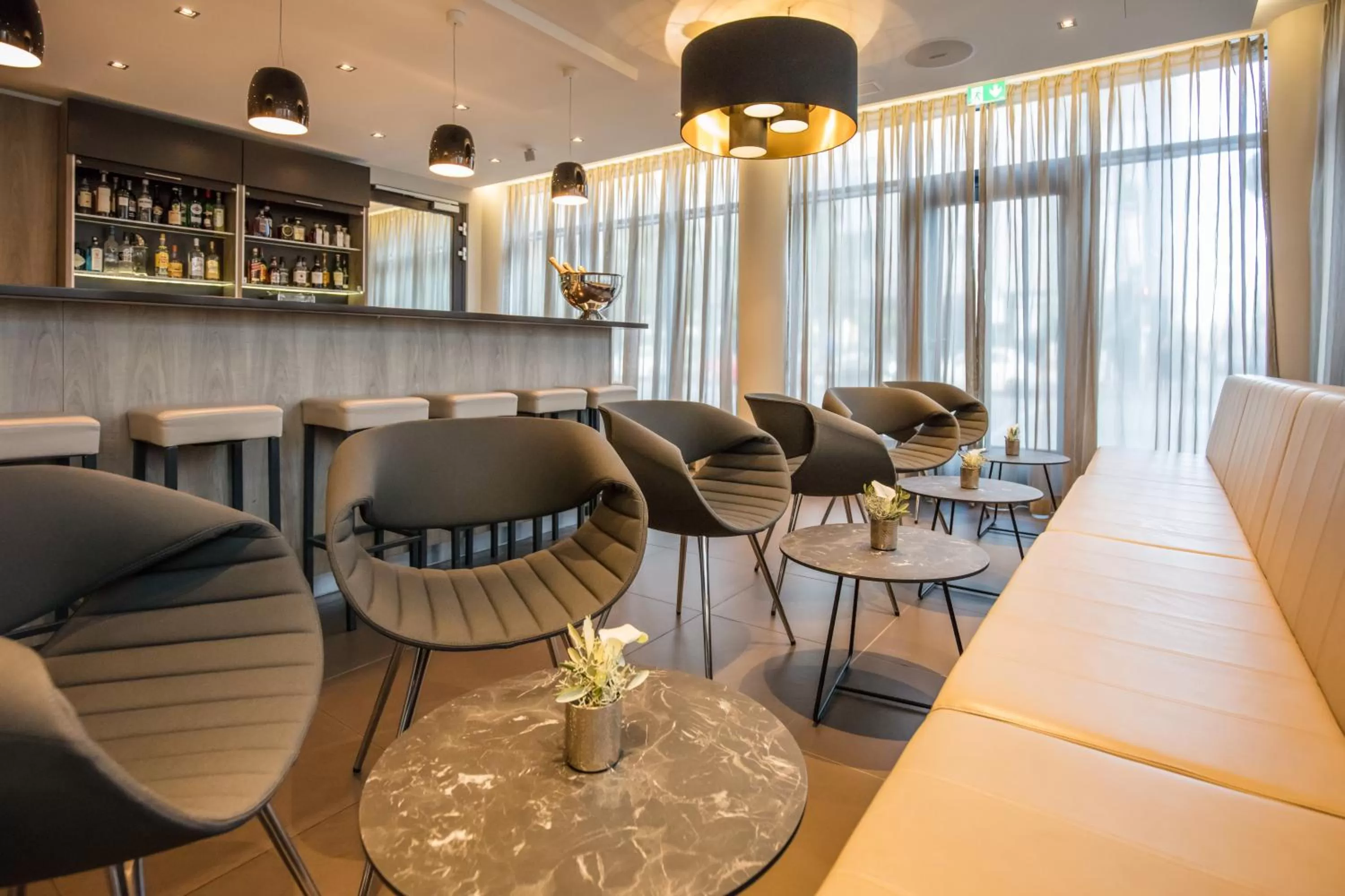 Lobby or reception in relexa hotel München