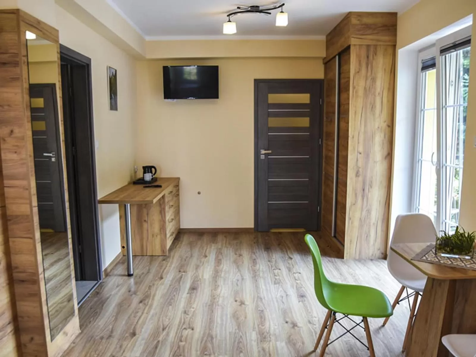 TV and multimedia, Seating Area in Willa Szczepaniakówka