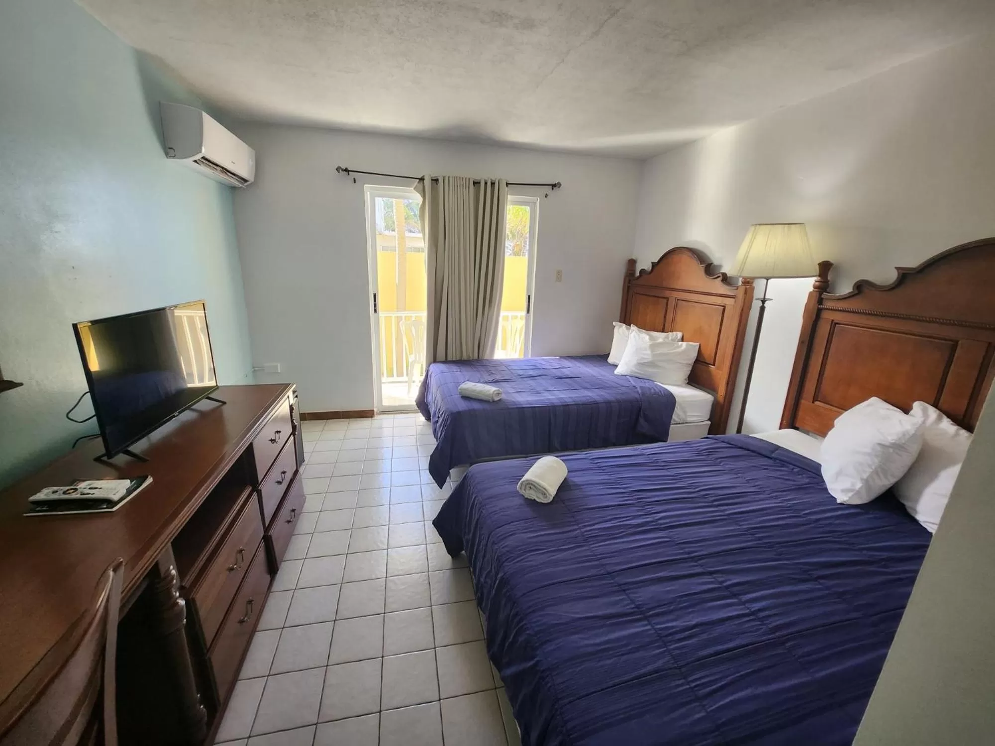 Double Room with Two Double Beds in Selva Boutique Hotel - Luquillo Oceanfront Retreat - Adults Only