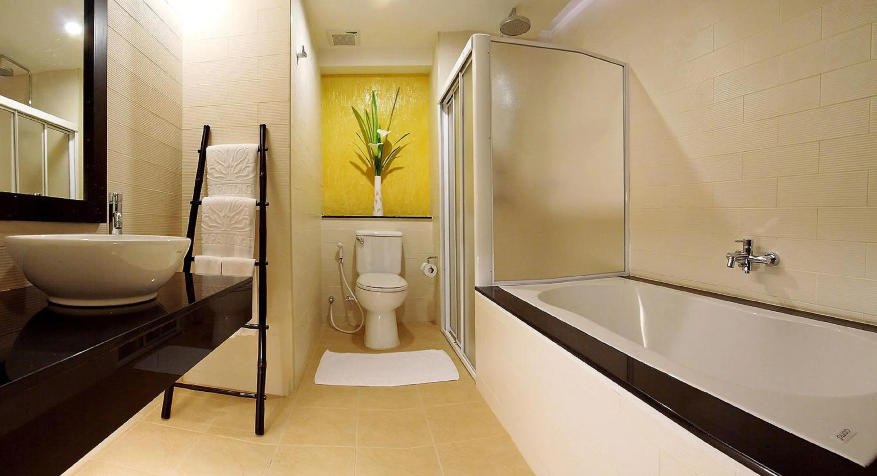 Bathroom in Palmyra Patong Resort Phuket - SHA Extra Plus