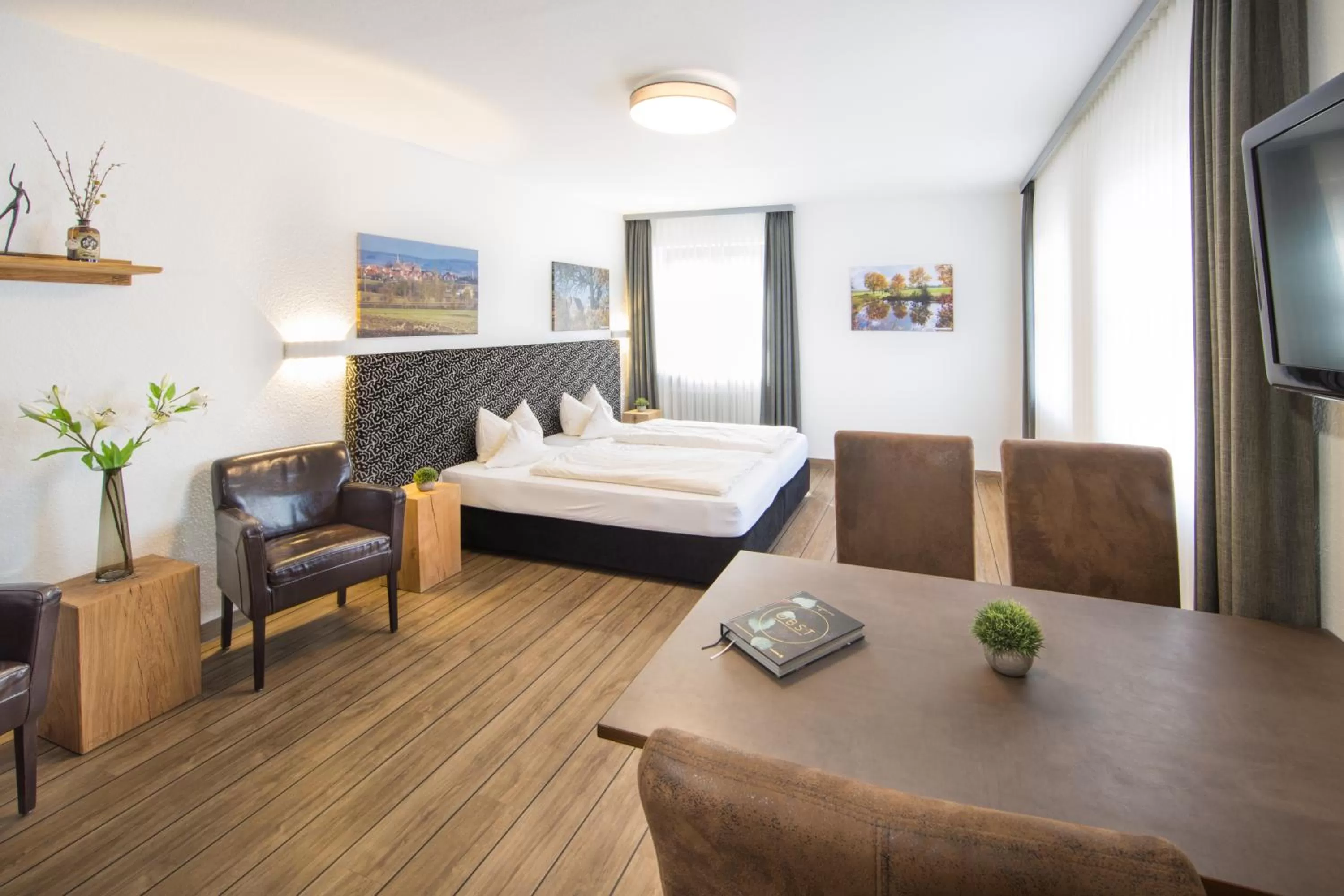 Bed in Hotel Am Kurpark Späth