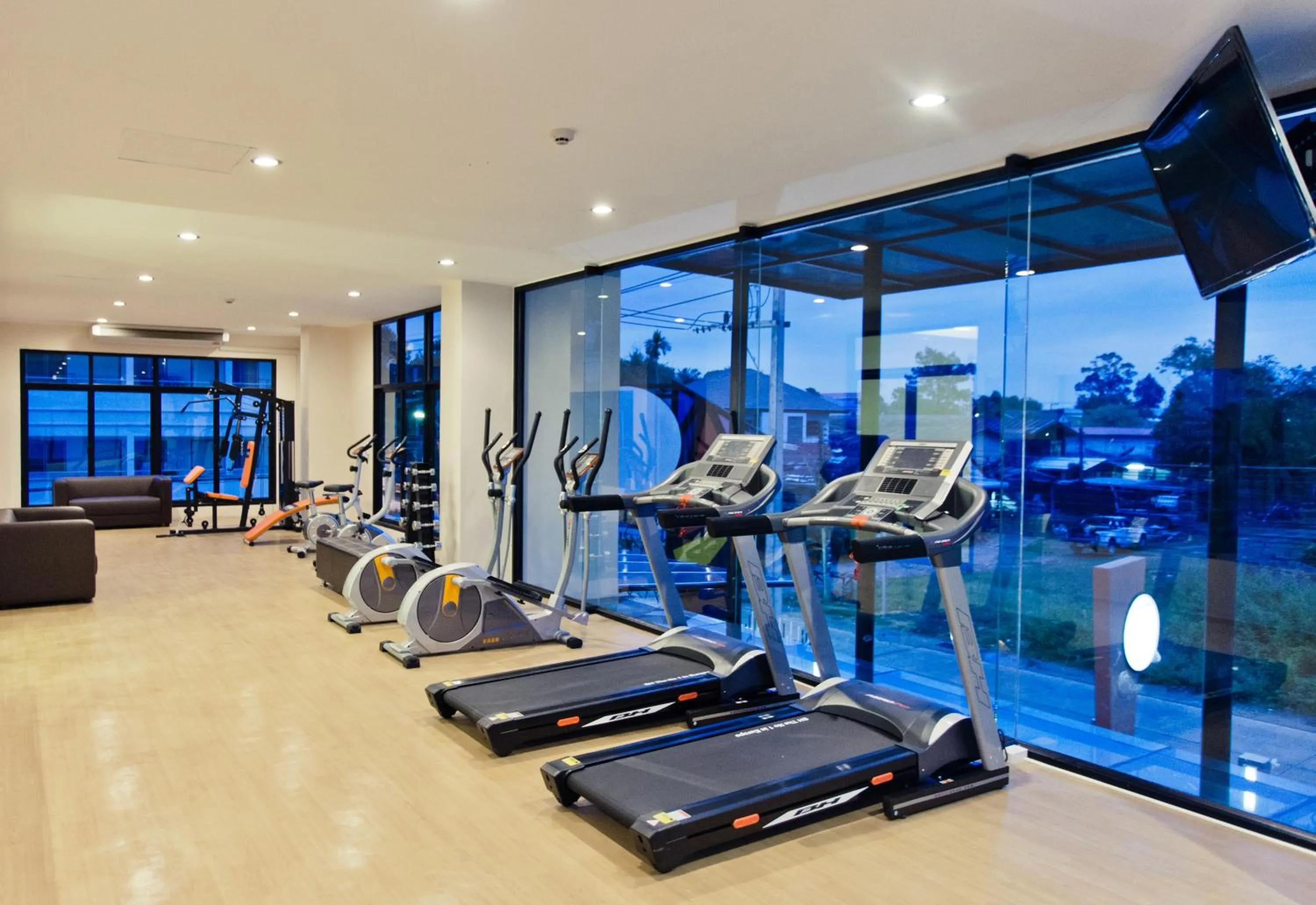 Fitness centre/facilities in The Proud Hotel